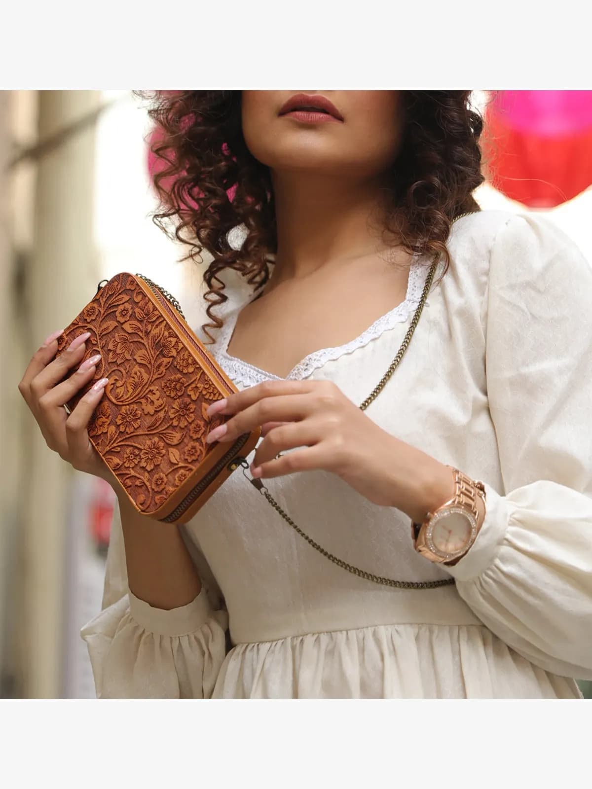 Handmade Designer Crossbody Clutch Leather Elegant Bags 