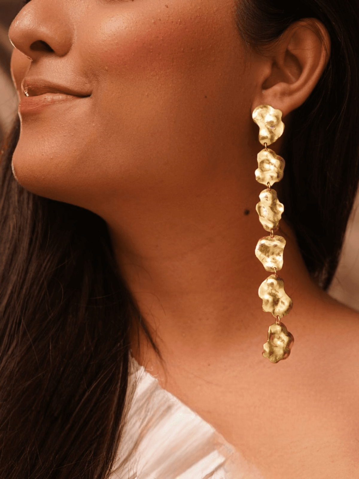 Ruffle Earrings