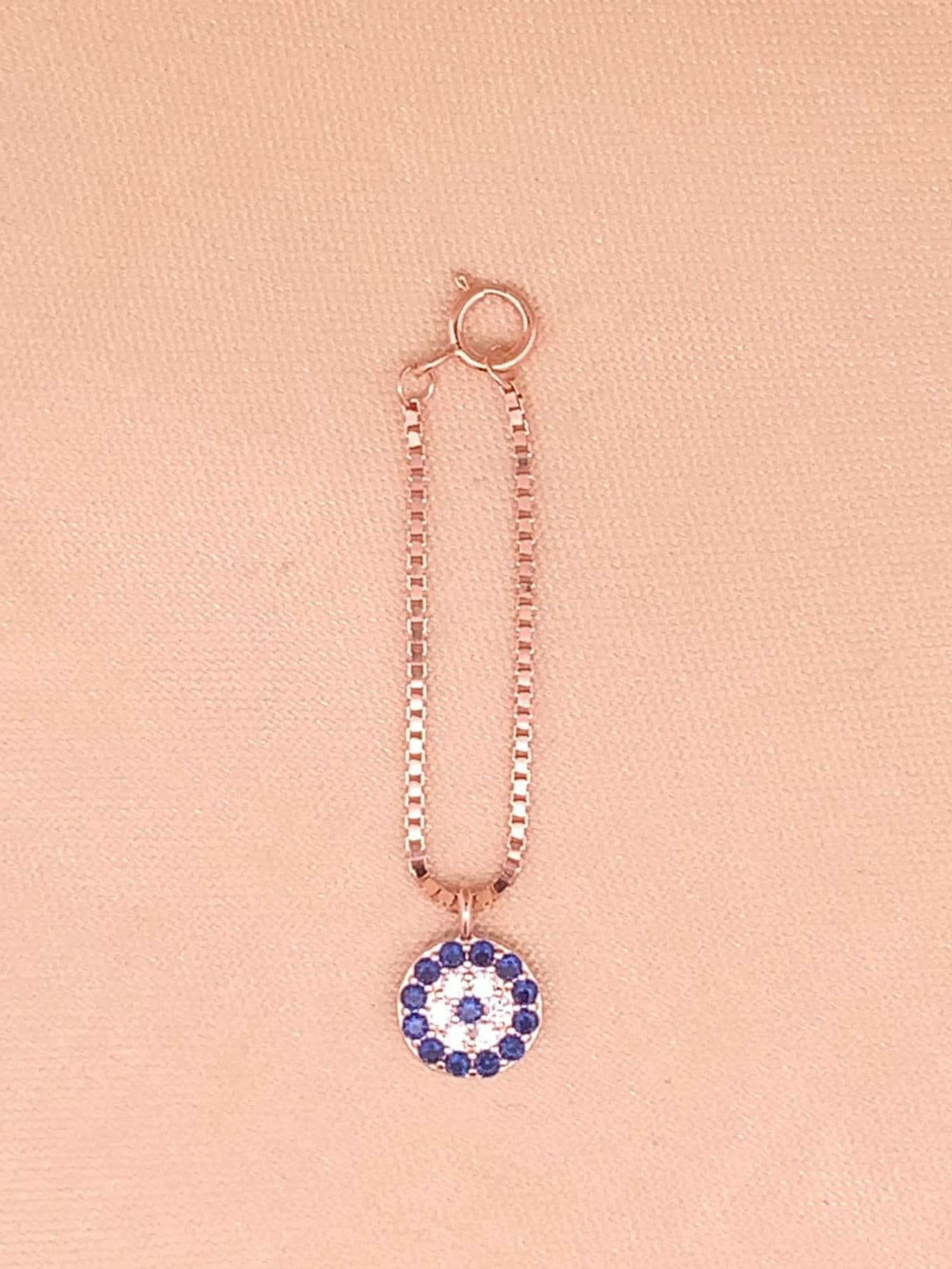 Zircon Evil Eye Watch Charm