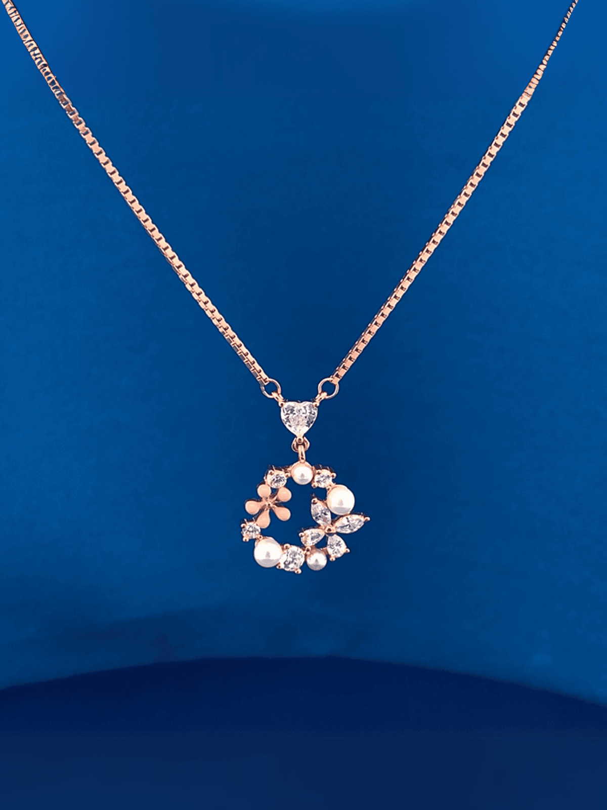 Floral Fantasy Pendant Chain