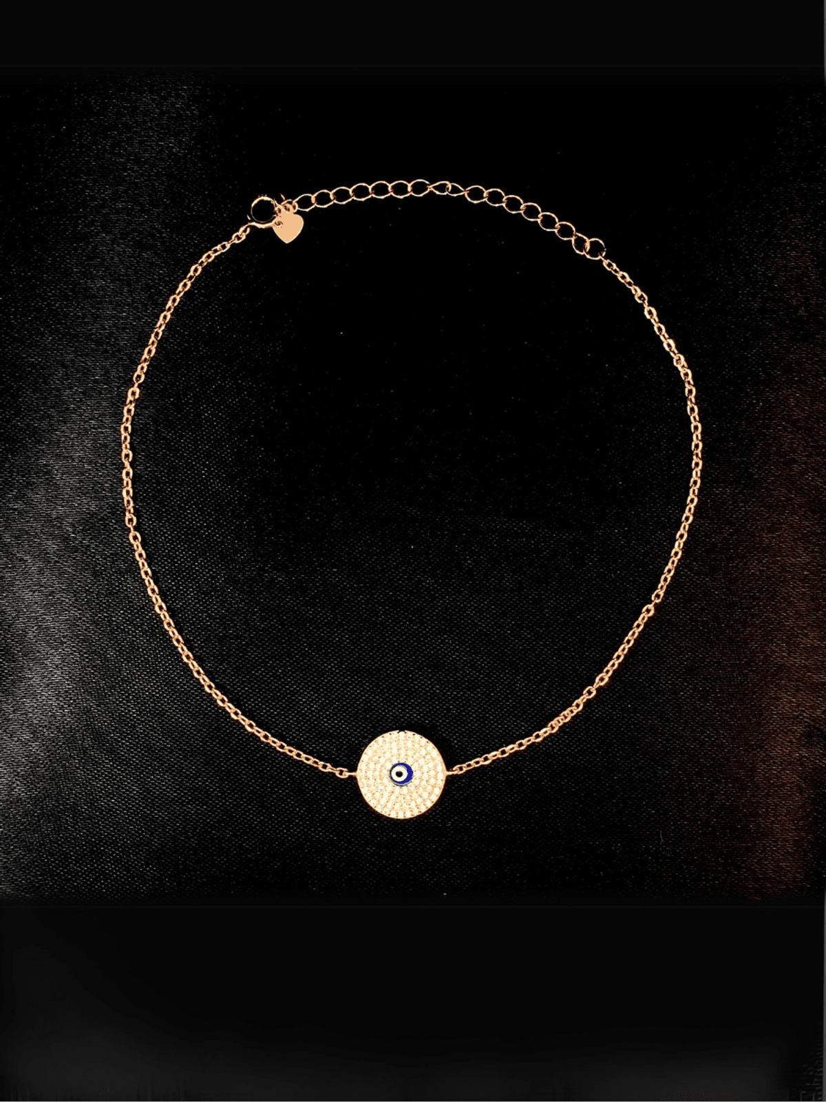 Zircon Cluster (Single) Anklet
