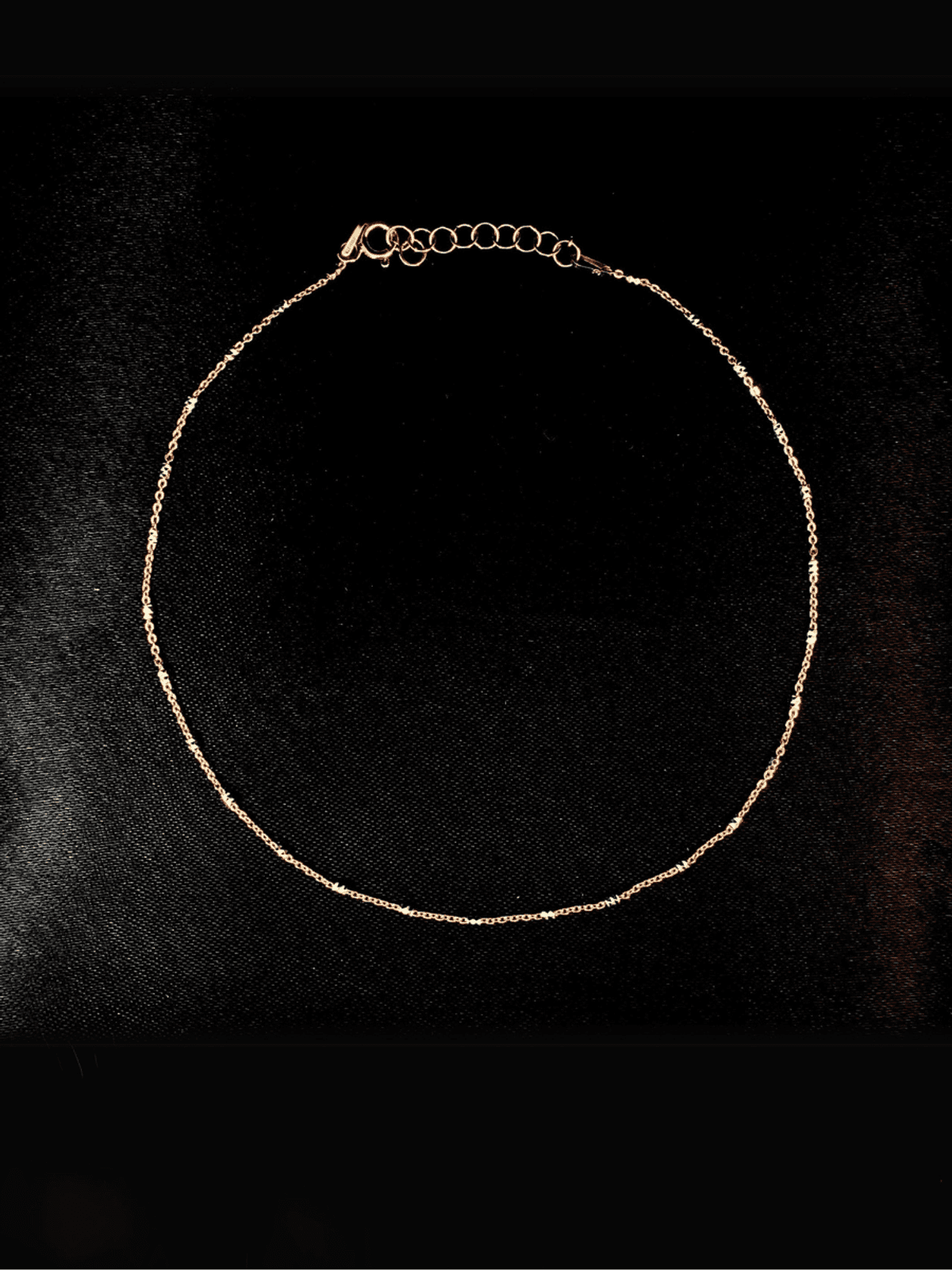 Tiny Links (Pair) Anklet