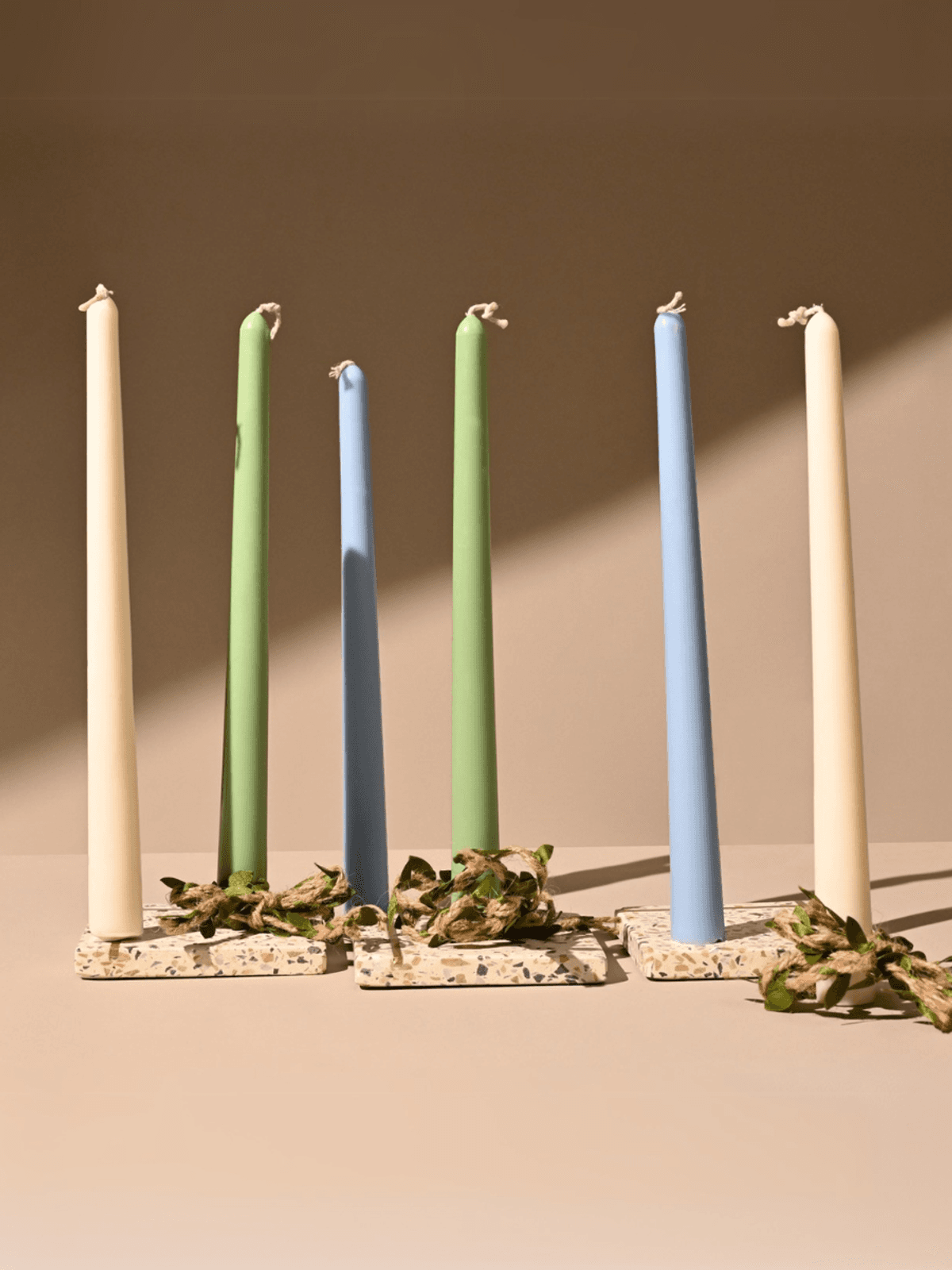 Taper Candles - 10" - Set of 3