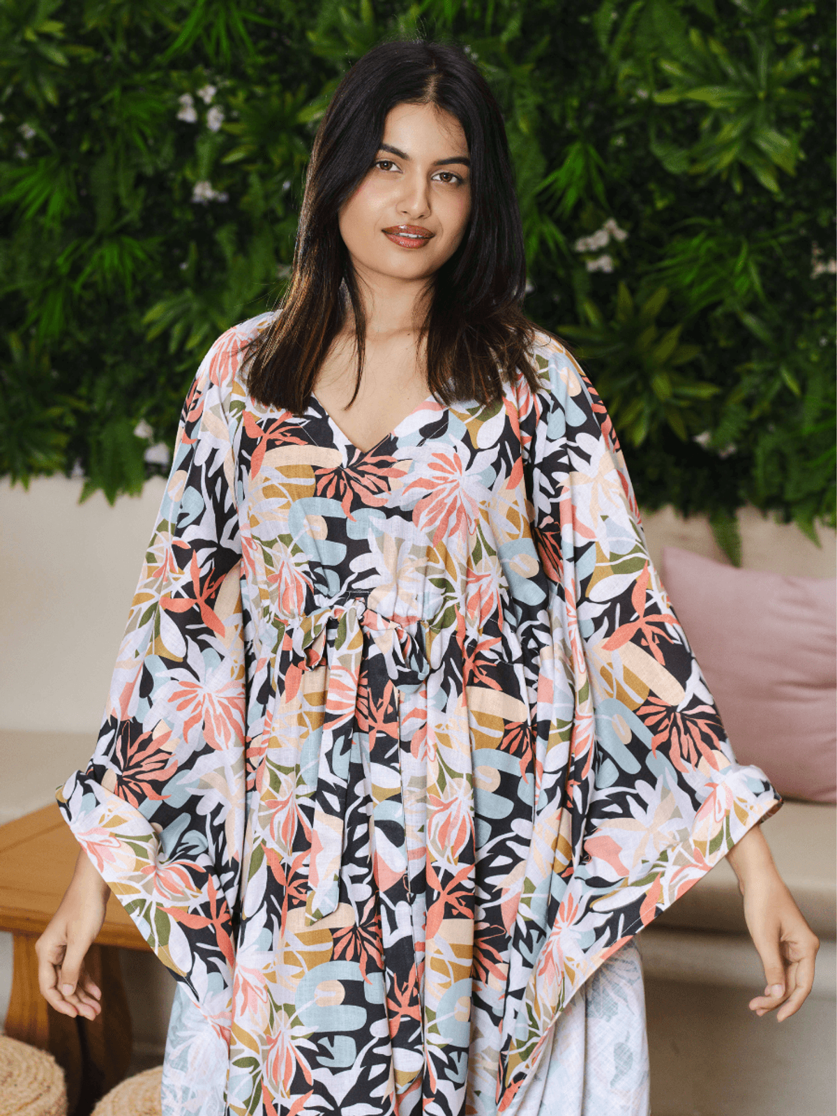 Bedgasm Sleepwear Poppy Kaftan Set 