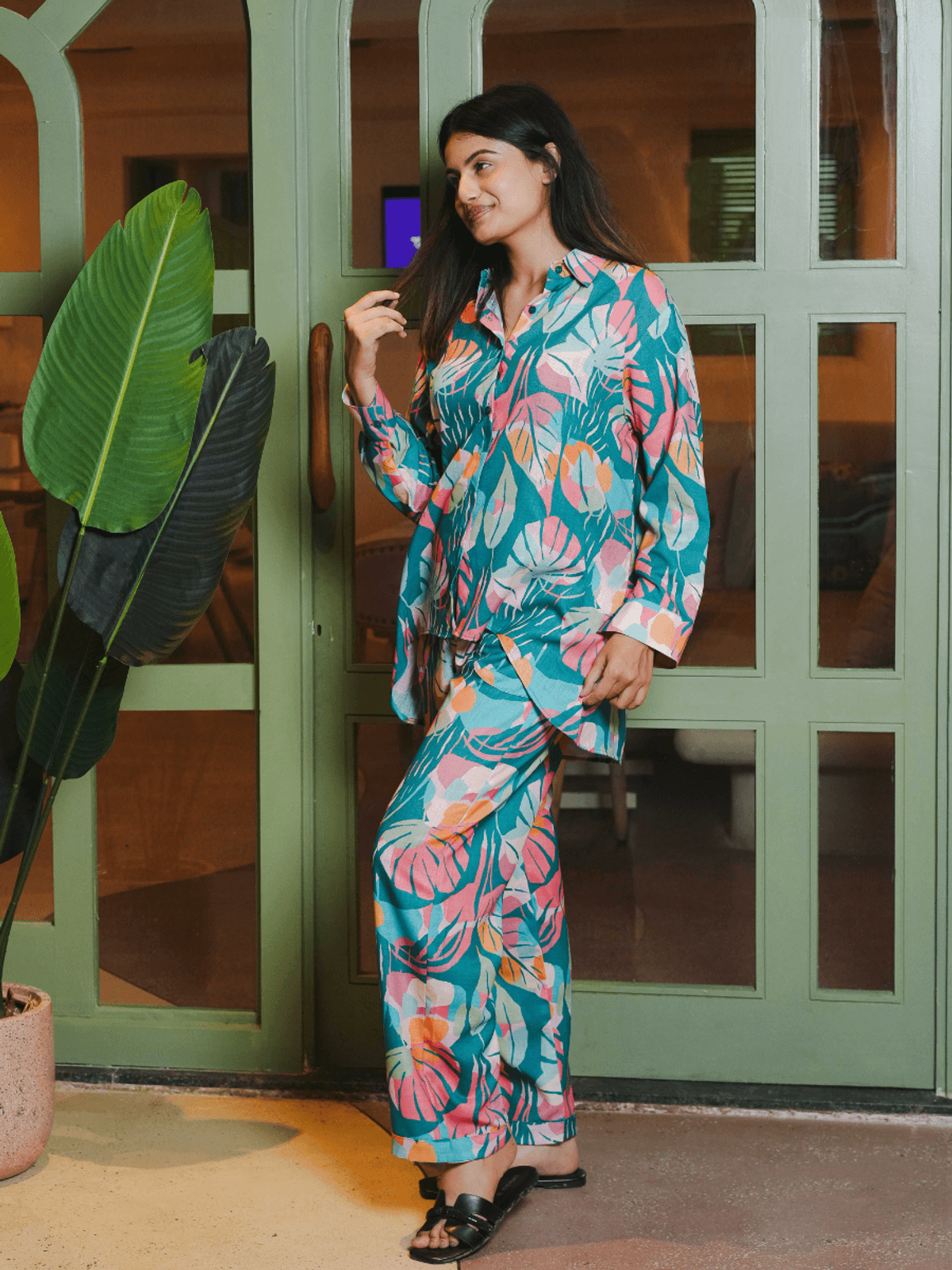 Bedgasm Sleepwear Pine Loungwear Set 