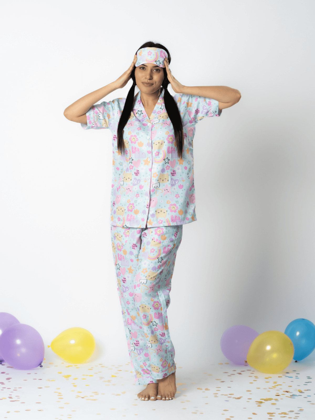 Bedgasm Sleepwear Dreamland Whimsy Nightwear Pajamas Set
