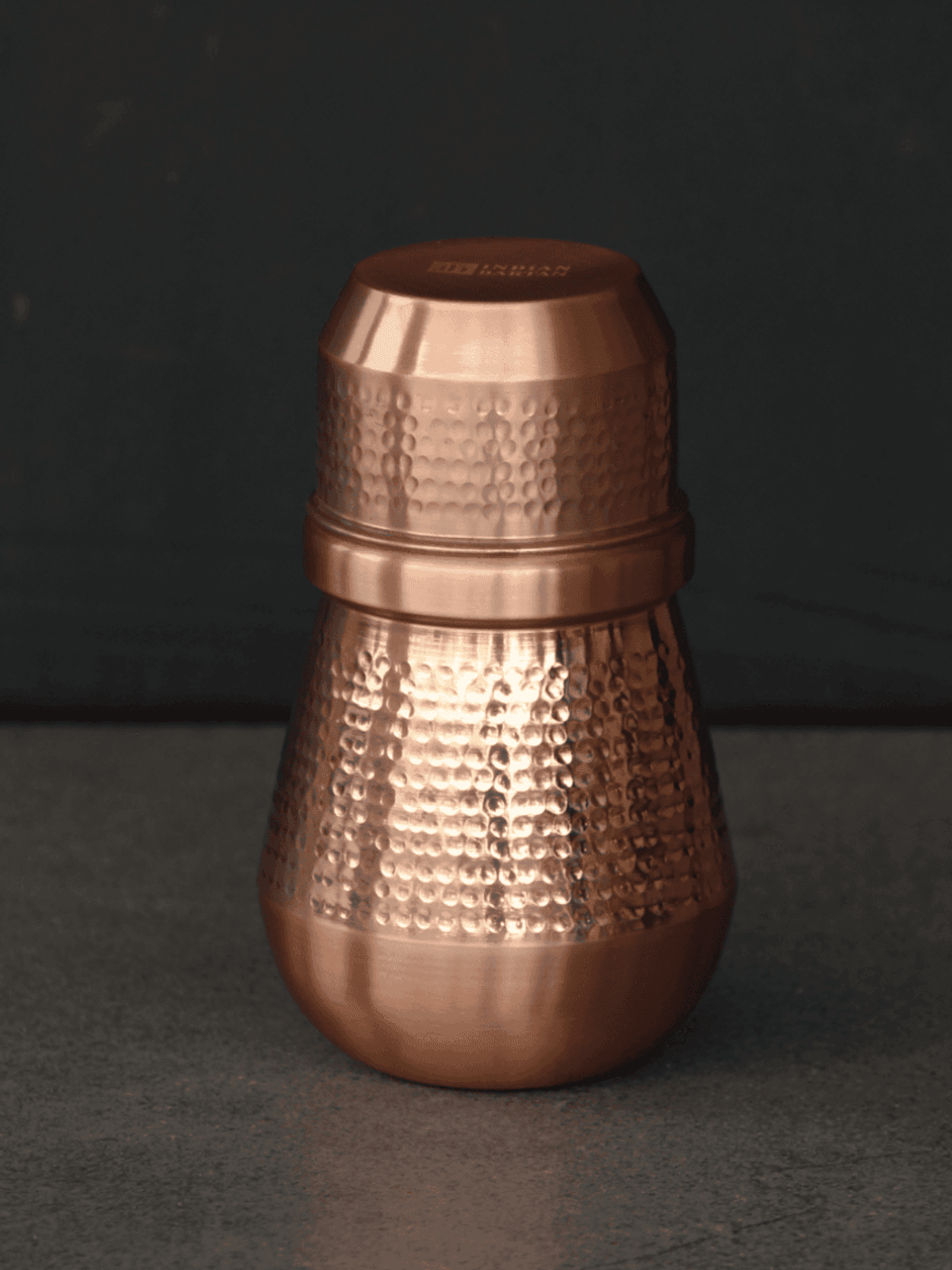 Copper Lotus water Jar