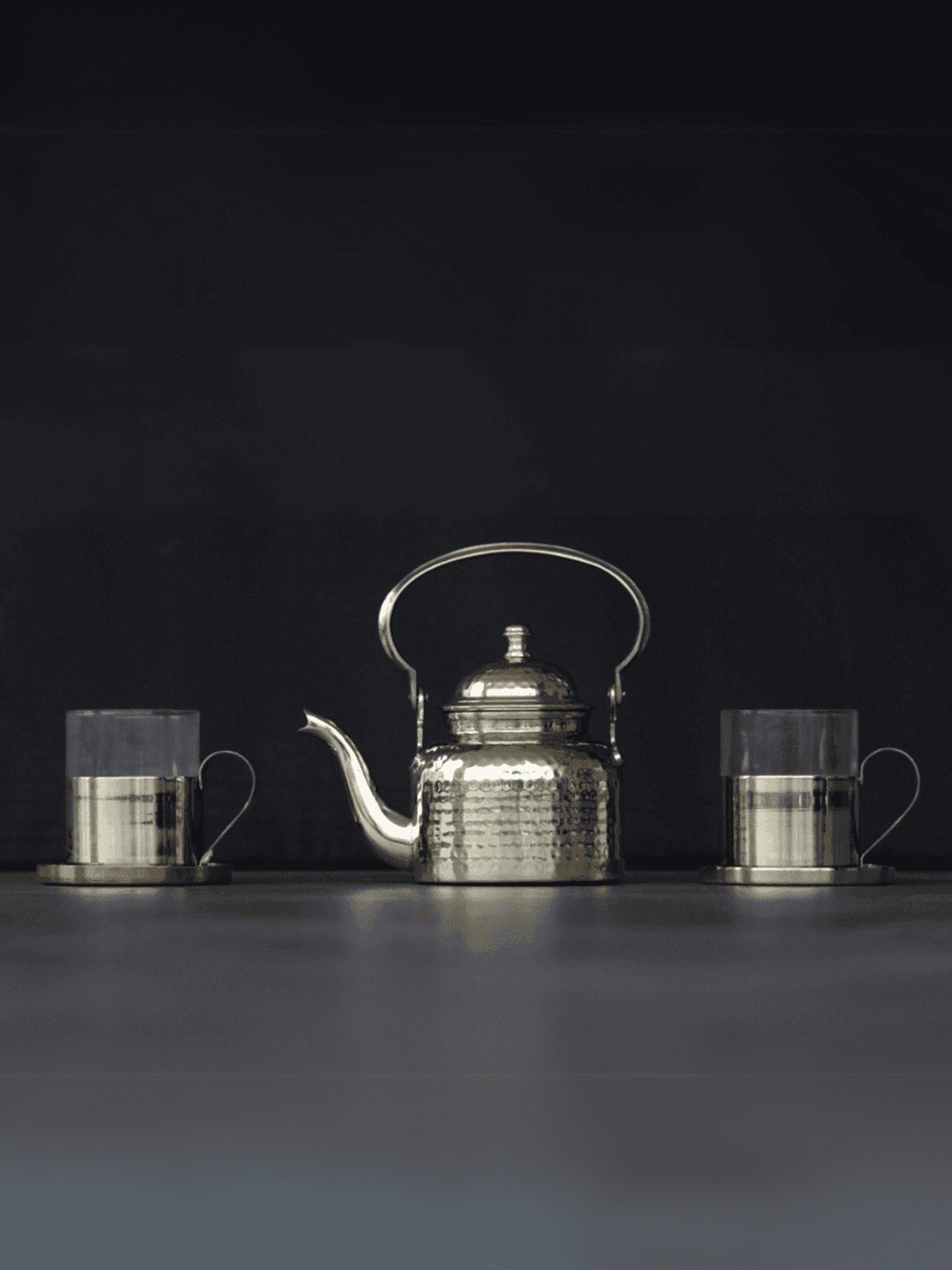 Brass Teapot Set