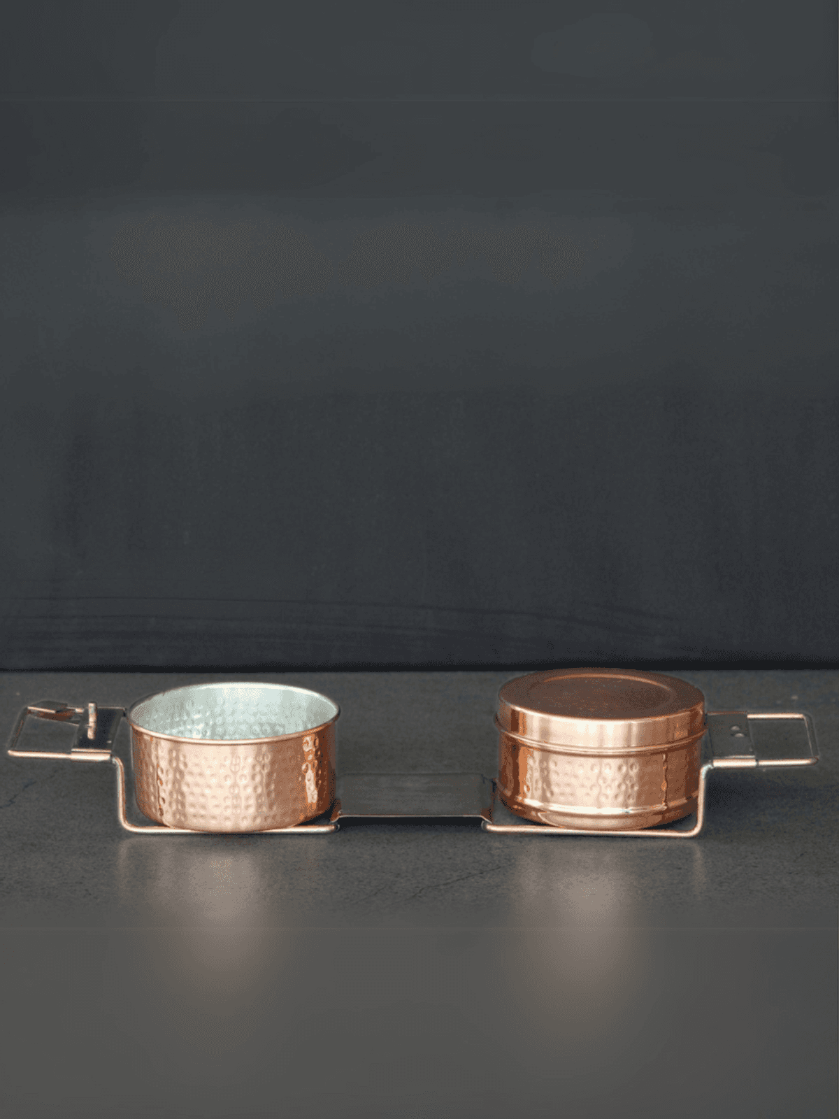 Copper Tiffin Box set