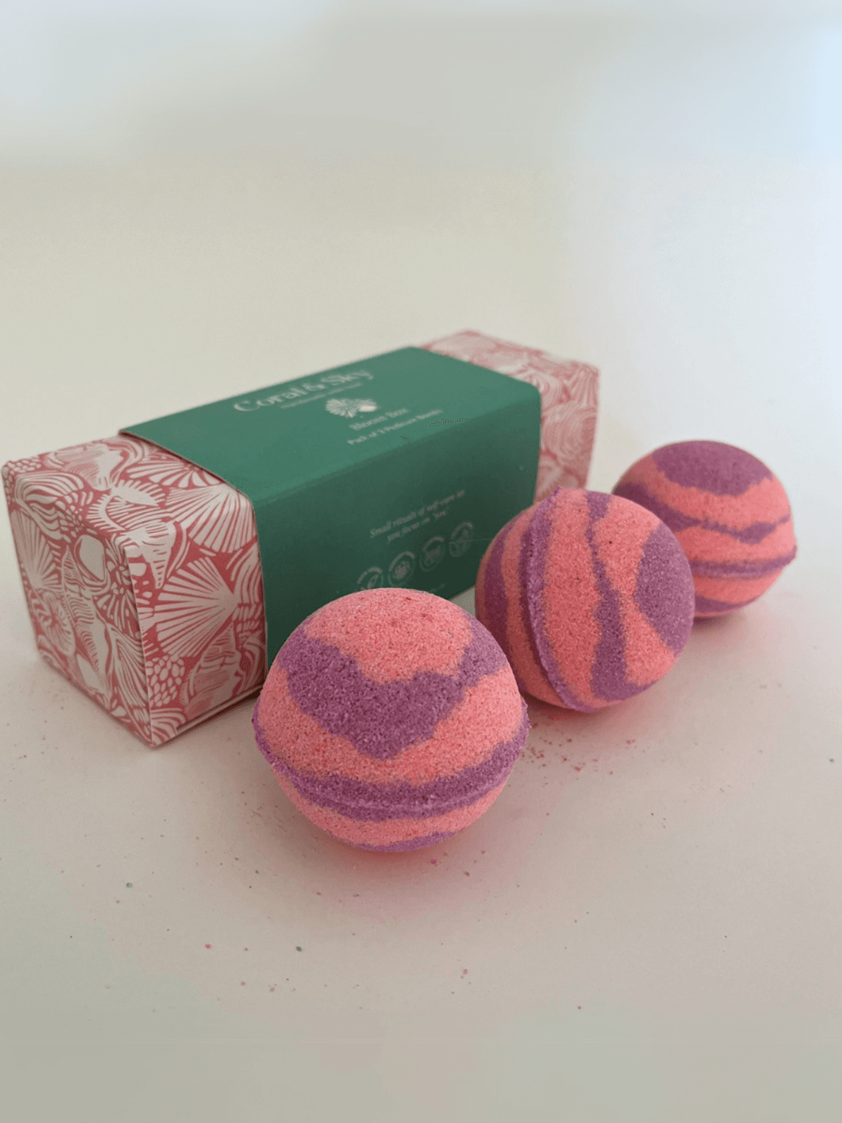 Lavender Bergamot Patchouli Pedicure Bomb - Set of 3