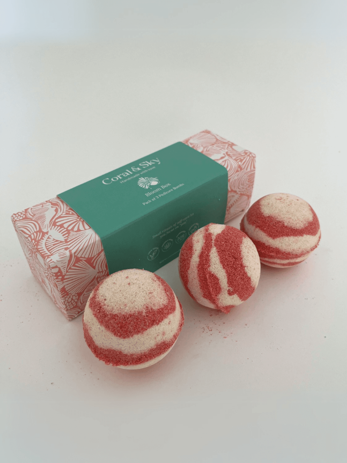 Sandalwood Neroli Tranquil Pedicure Bomb - Set of 3