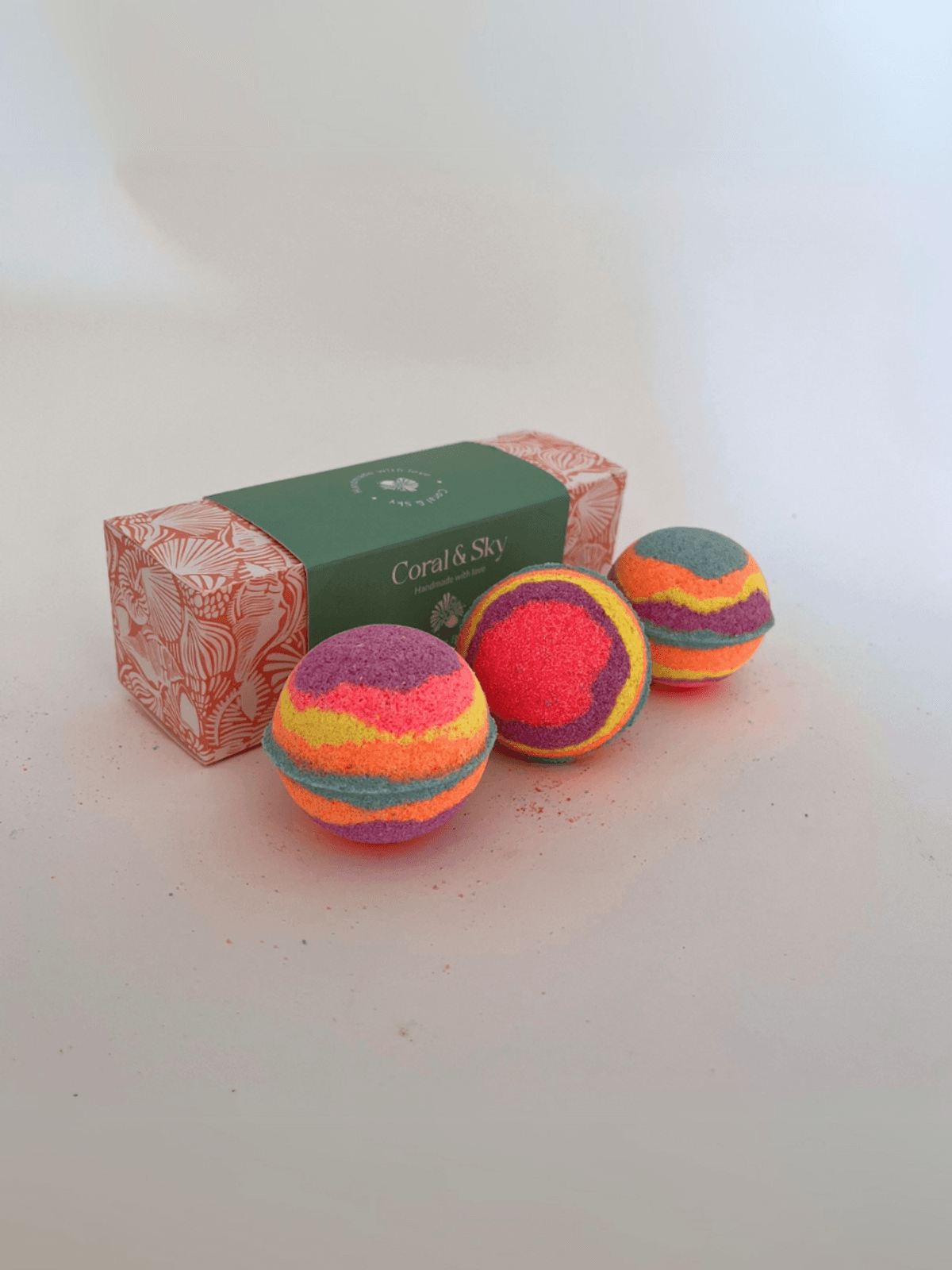Fresh Lily Fragrance Pedicure Bomb - Set of 3