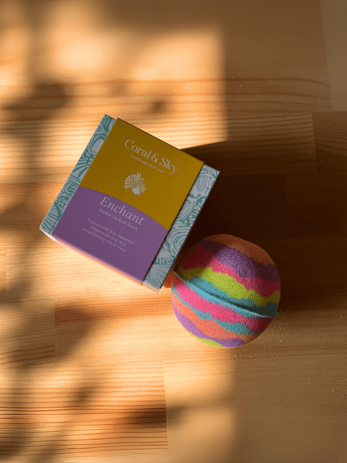 Fresh Lily Fragrance Motley Bath Bomb