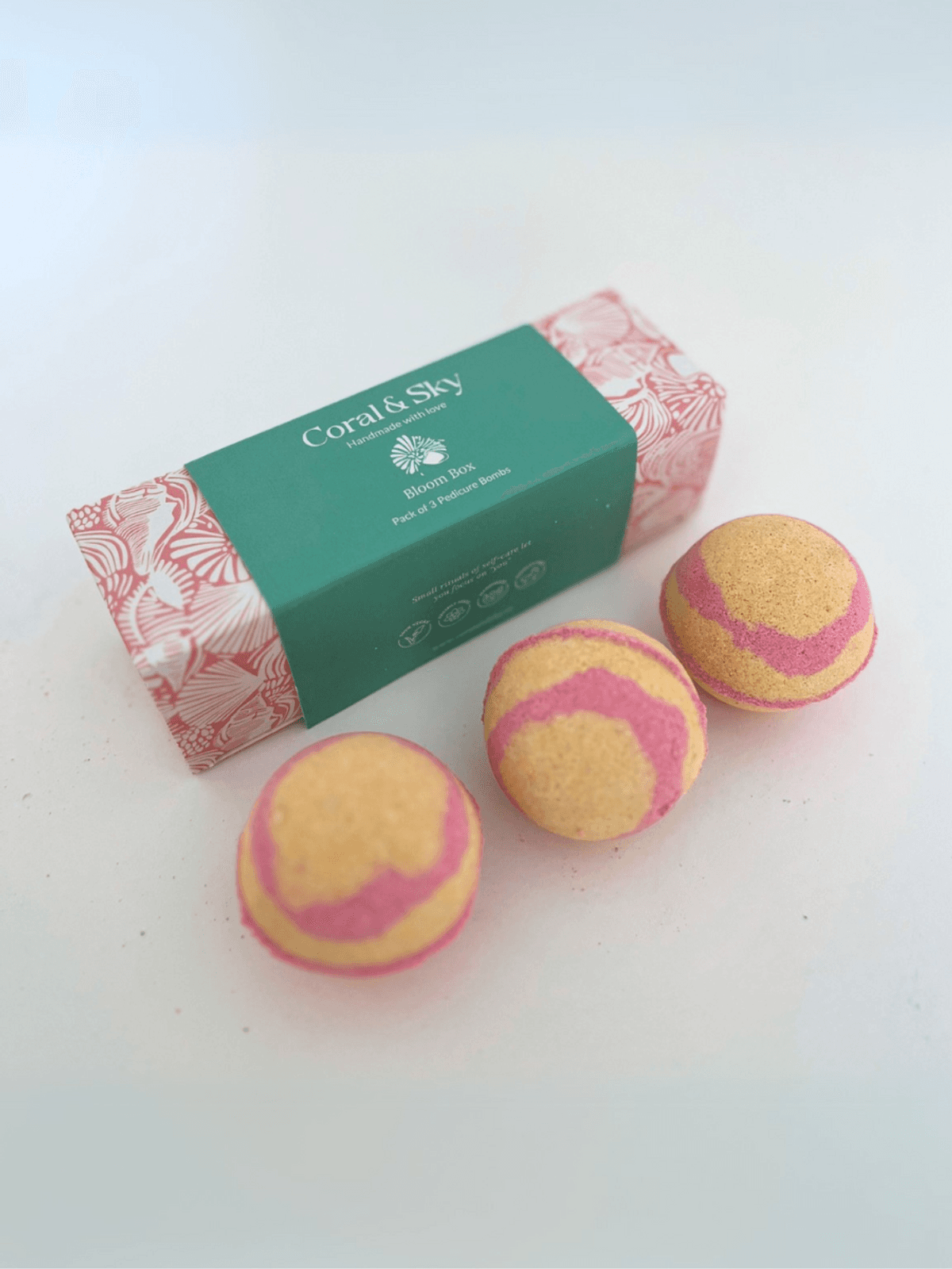 Lemon Jasmine Pedicure Bomb - Set of 3