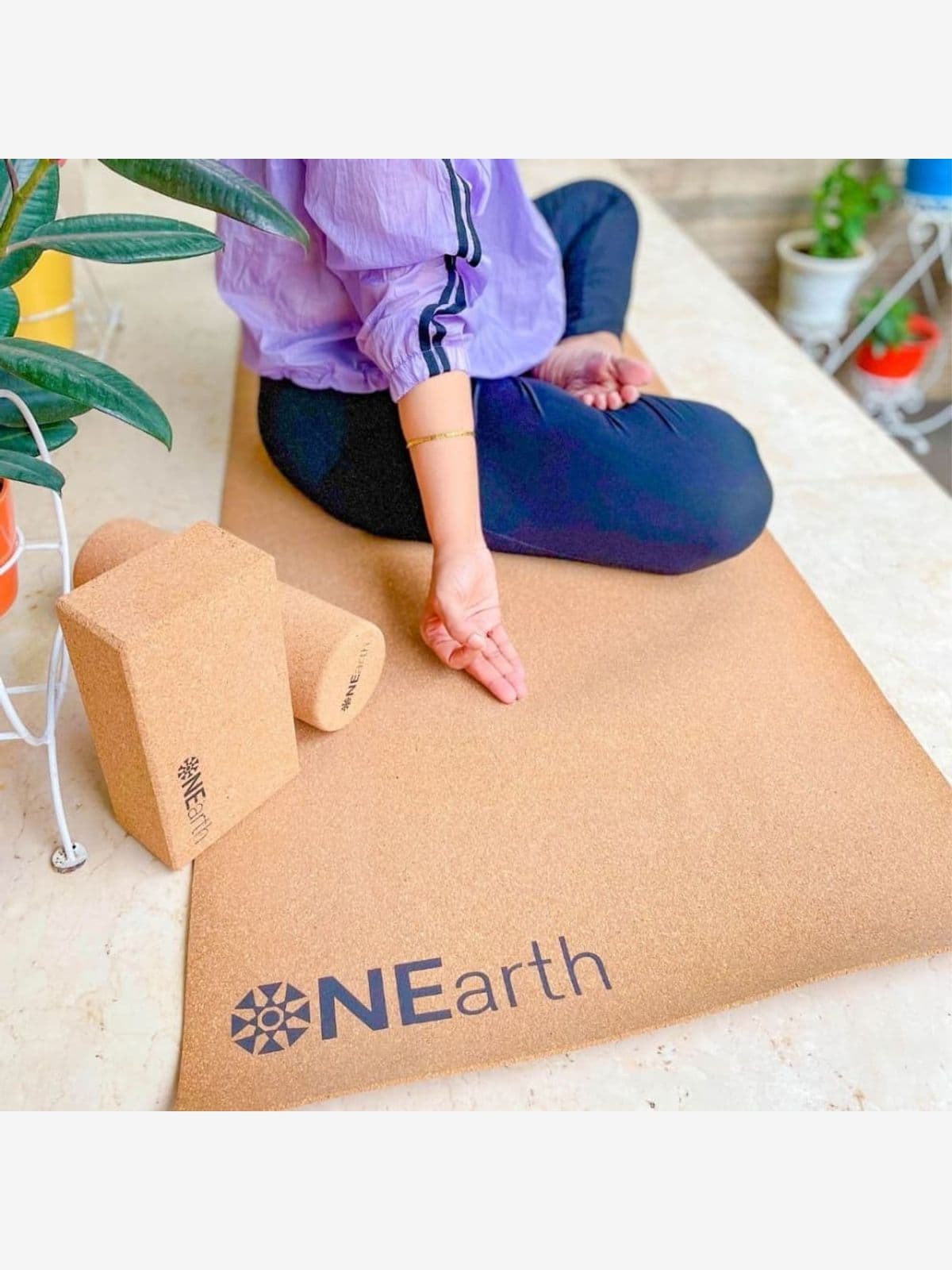Yoga Fitness Cork Block/Brick