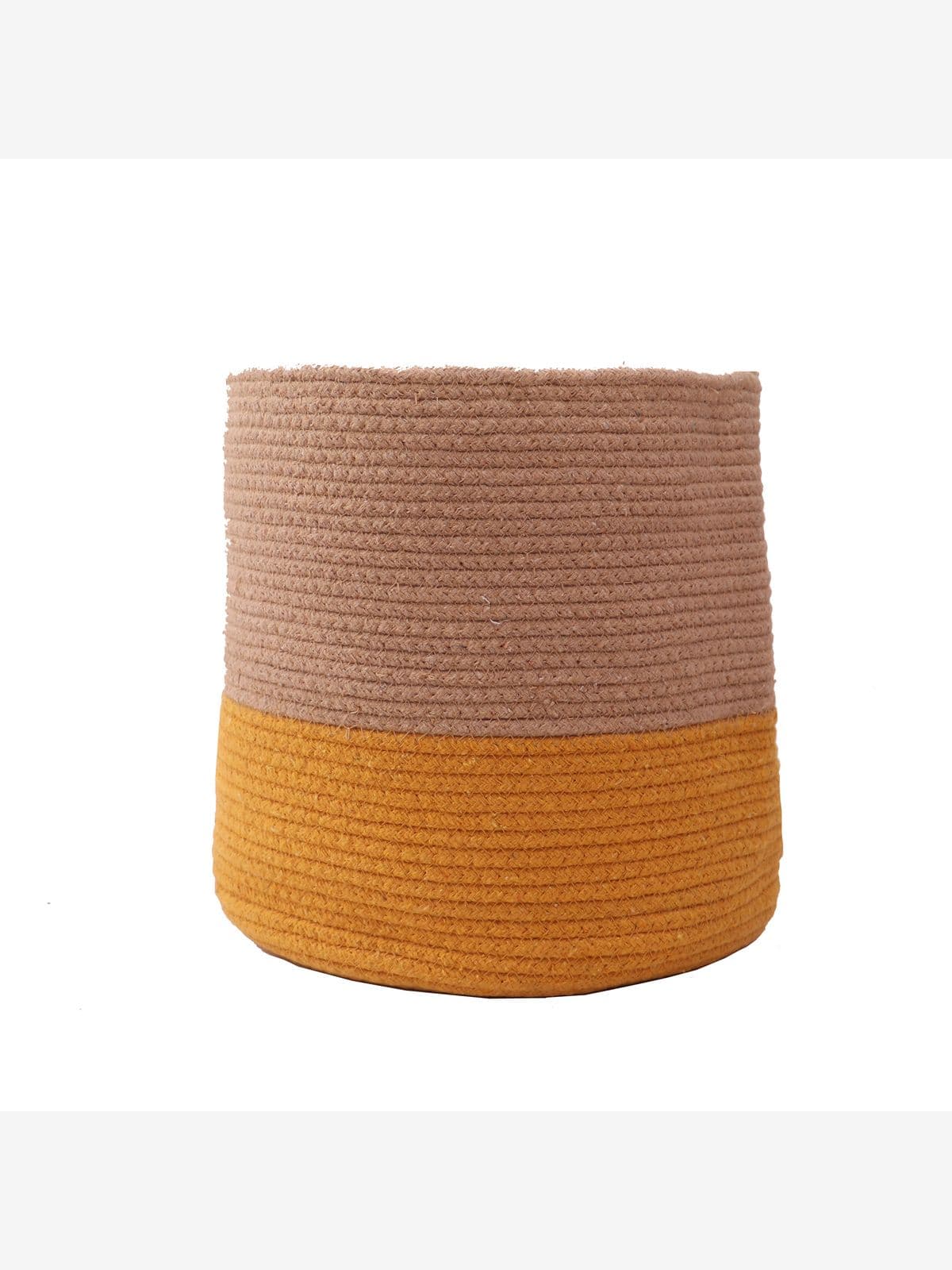 Crafty Dual Tone Cotton Rope Planter