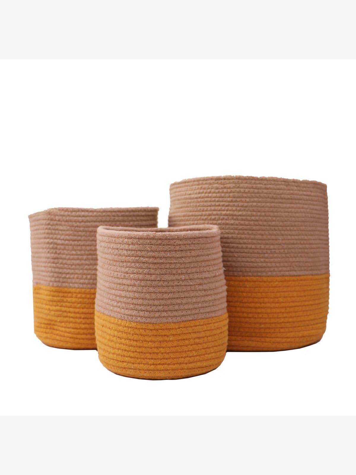 Crafty Dual Tone Planter (set of 3)