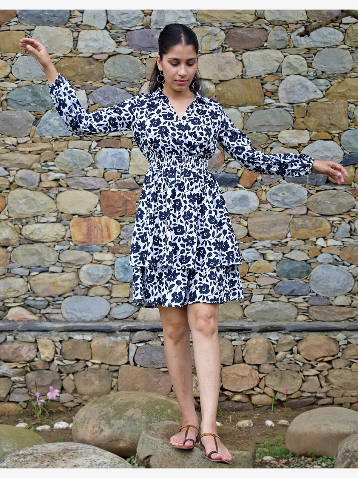 Black Pancy Dress