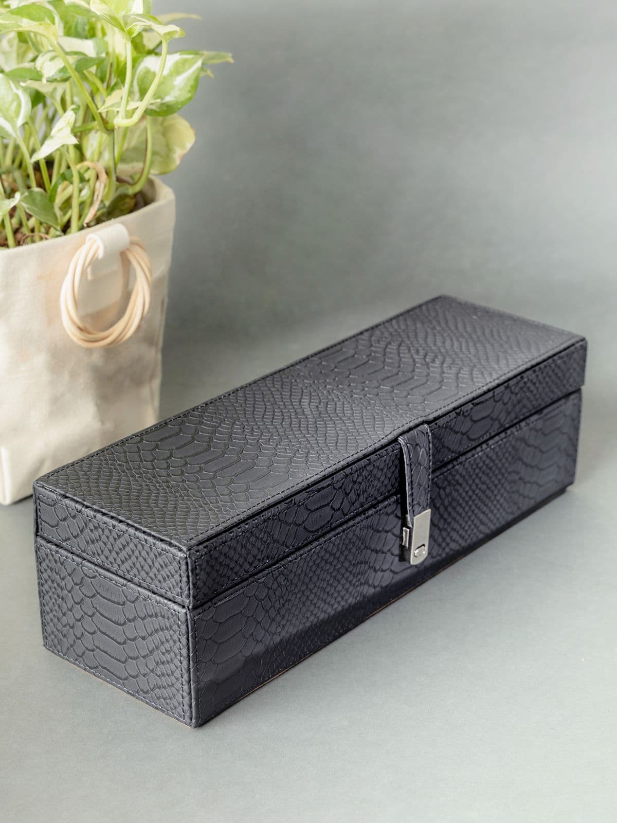 Watch Case for Four - Faux Leather
