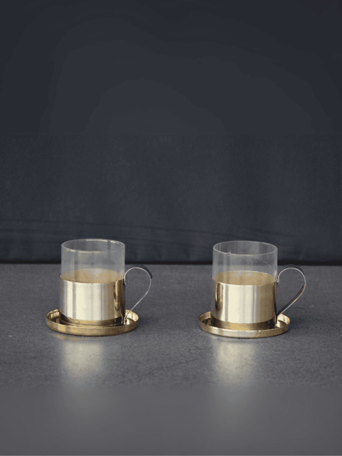 Brass Cup Saucer 