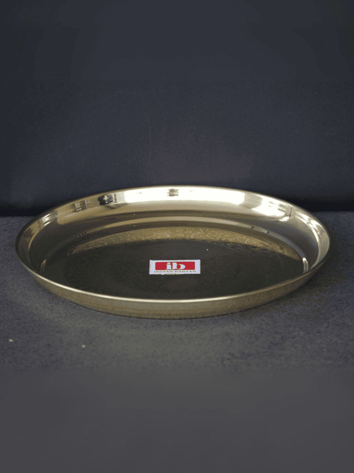 Brass Round Thal 11 inches