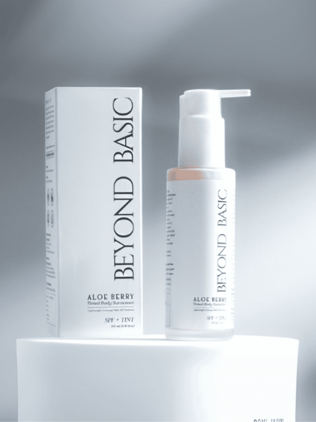 Aloe Berry Tinted Body Sunscreen