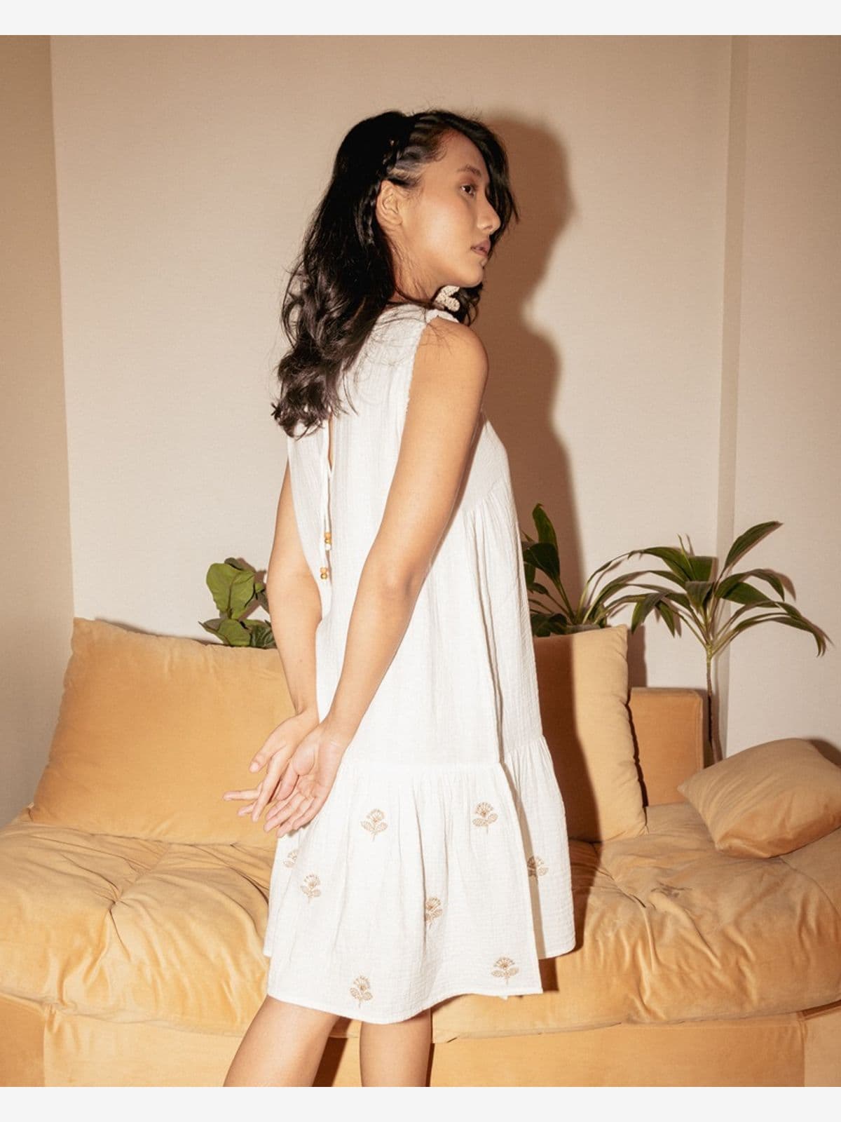oceana knee-length dress