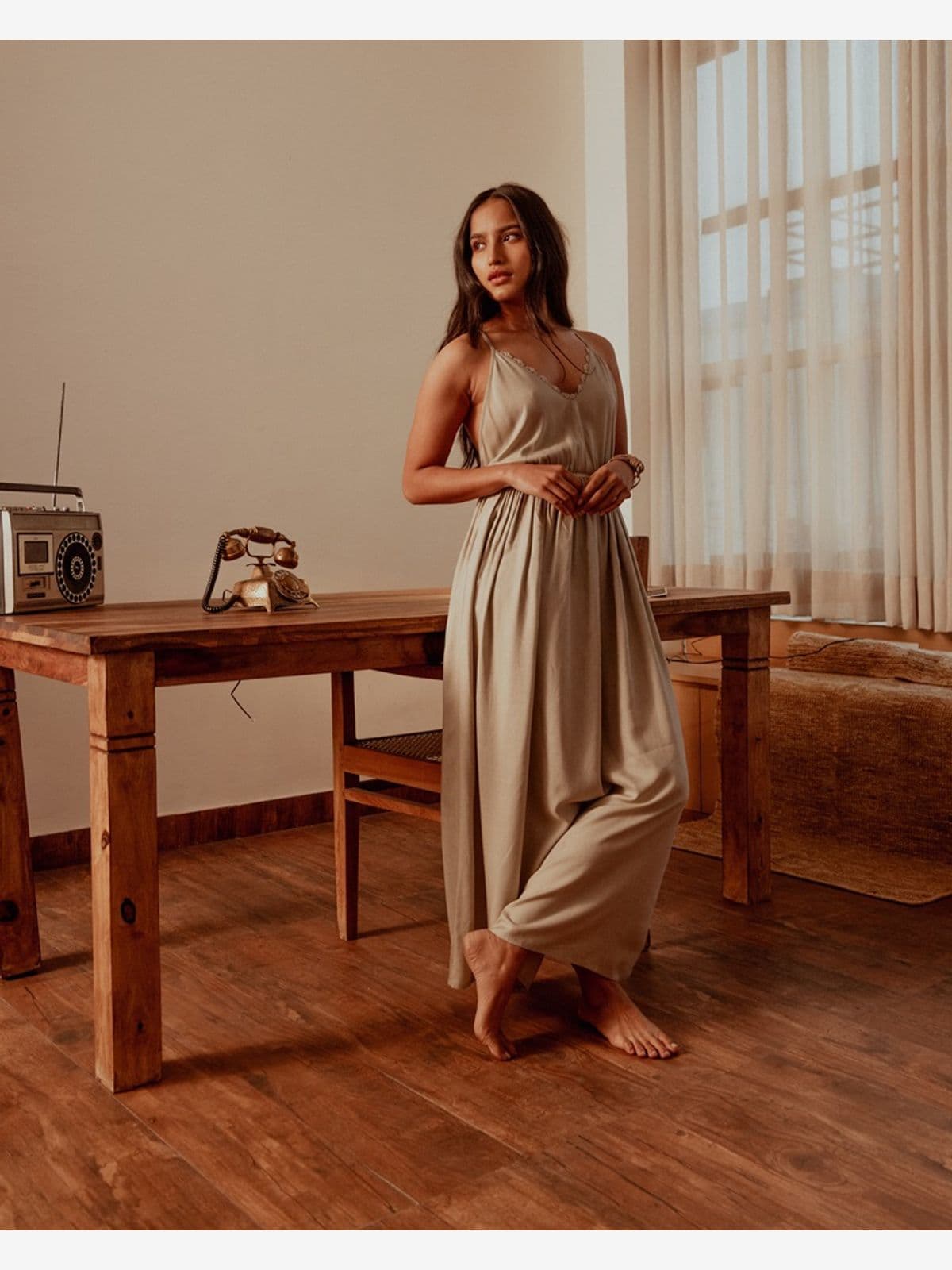 Floaty Strappy Long dress