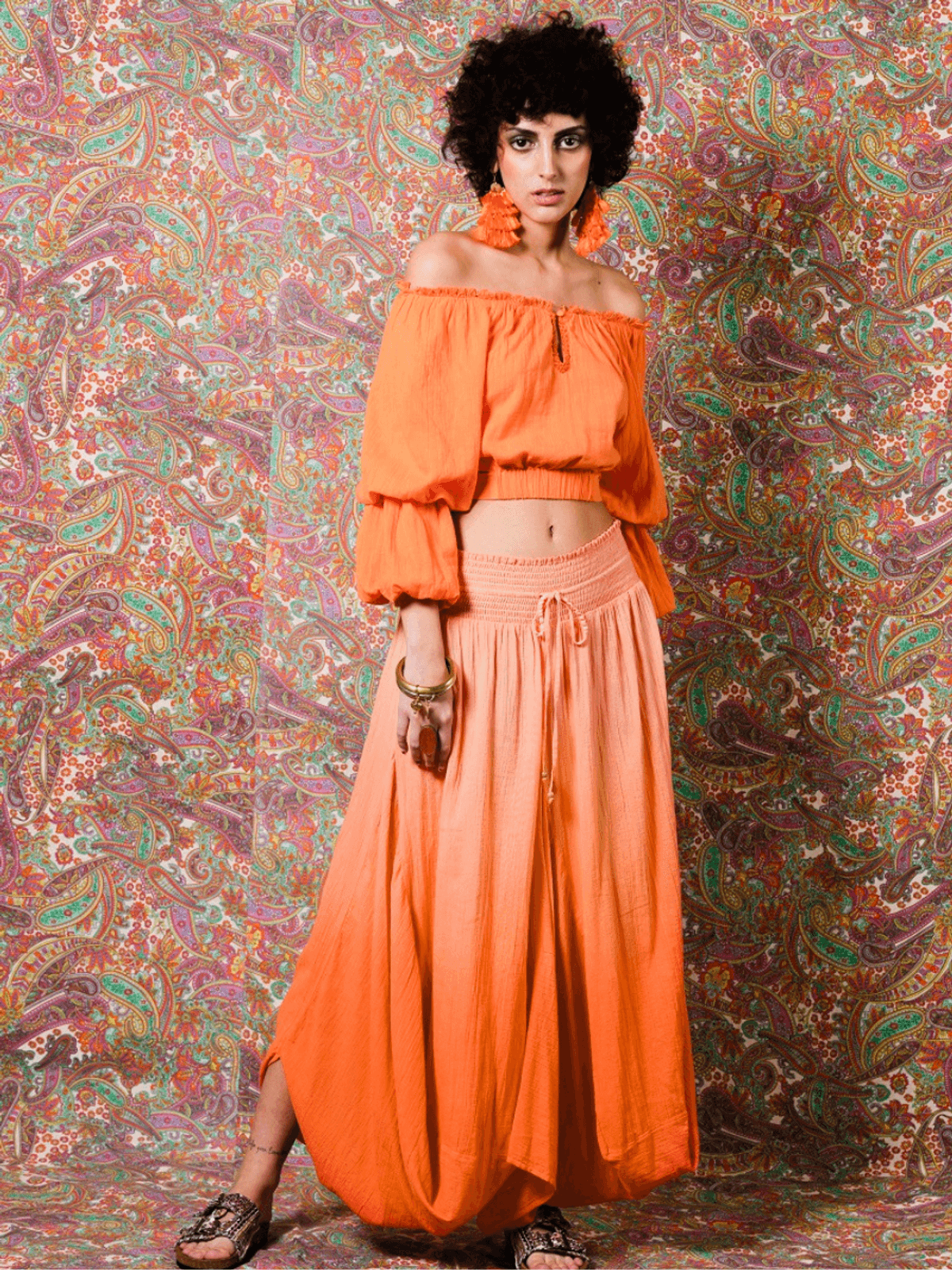 rainbow paradise ombre skirt
