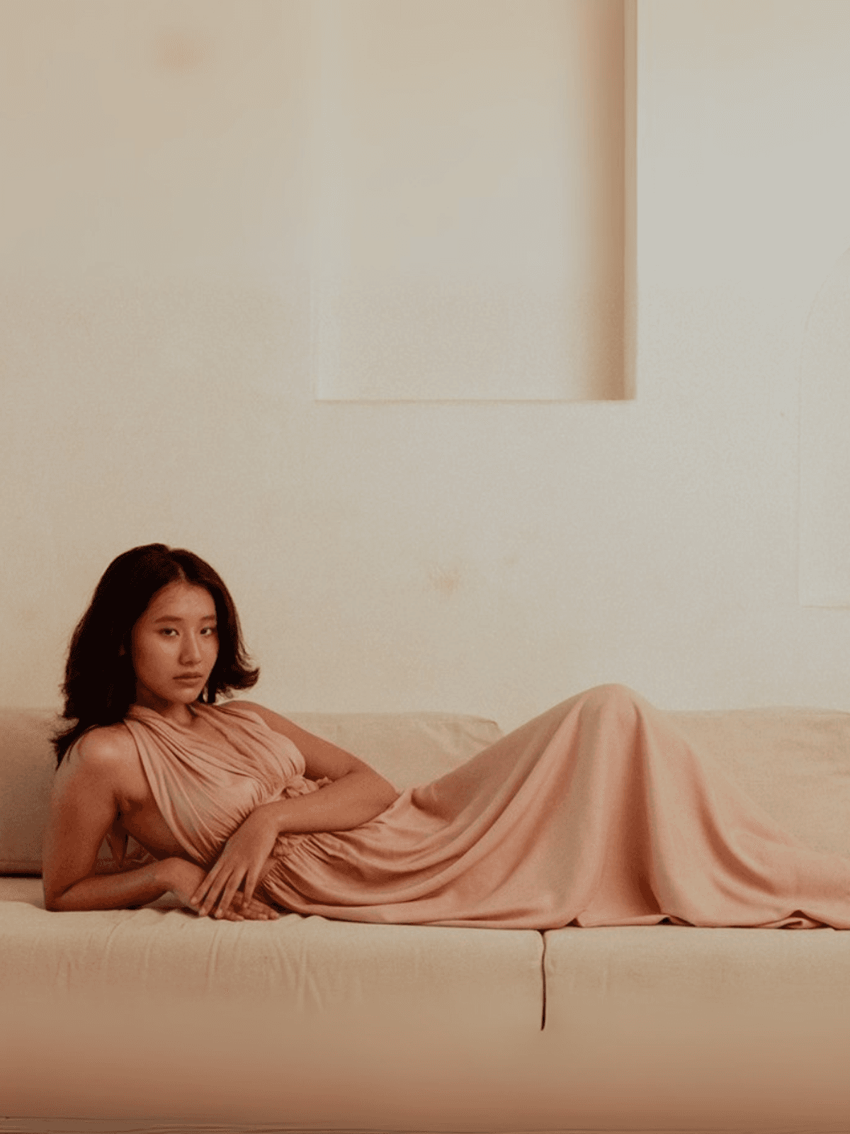 lucky dew long dress