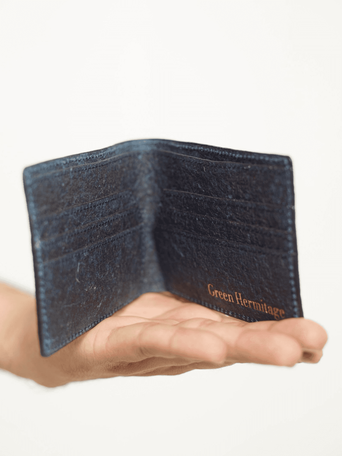 Helios Vegan Leather Men's Wallet - Indigo