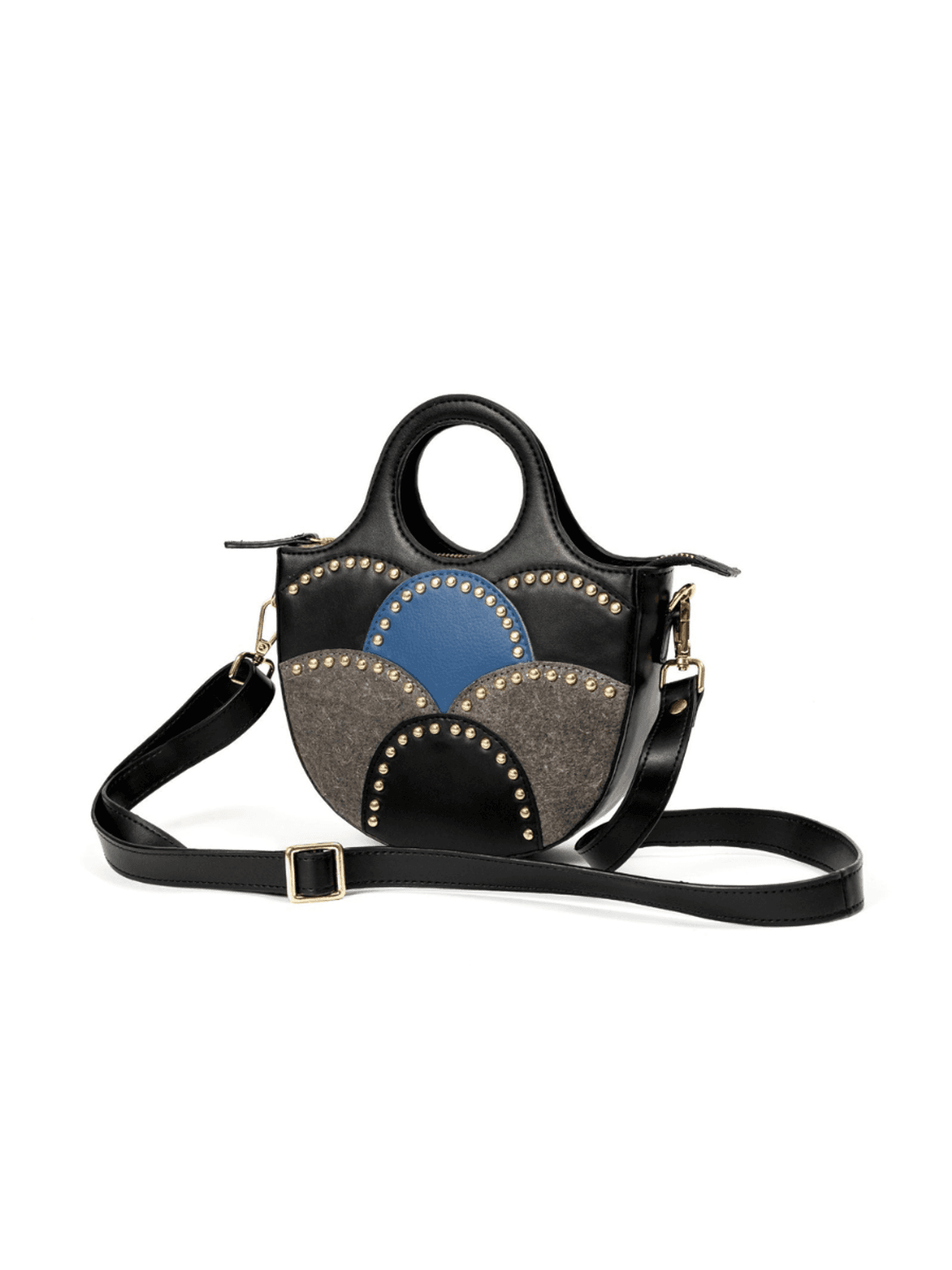 Savannah Vegan Leather Sling - Green, Gold & Orange
