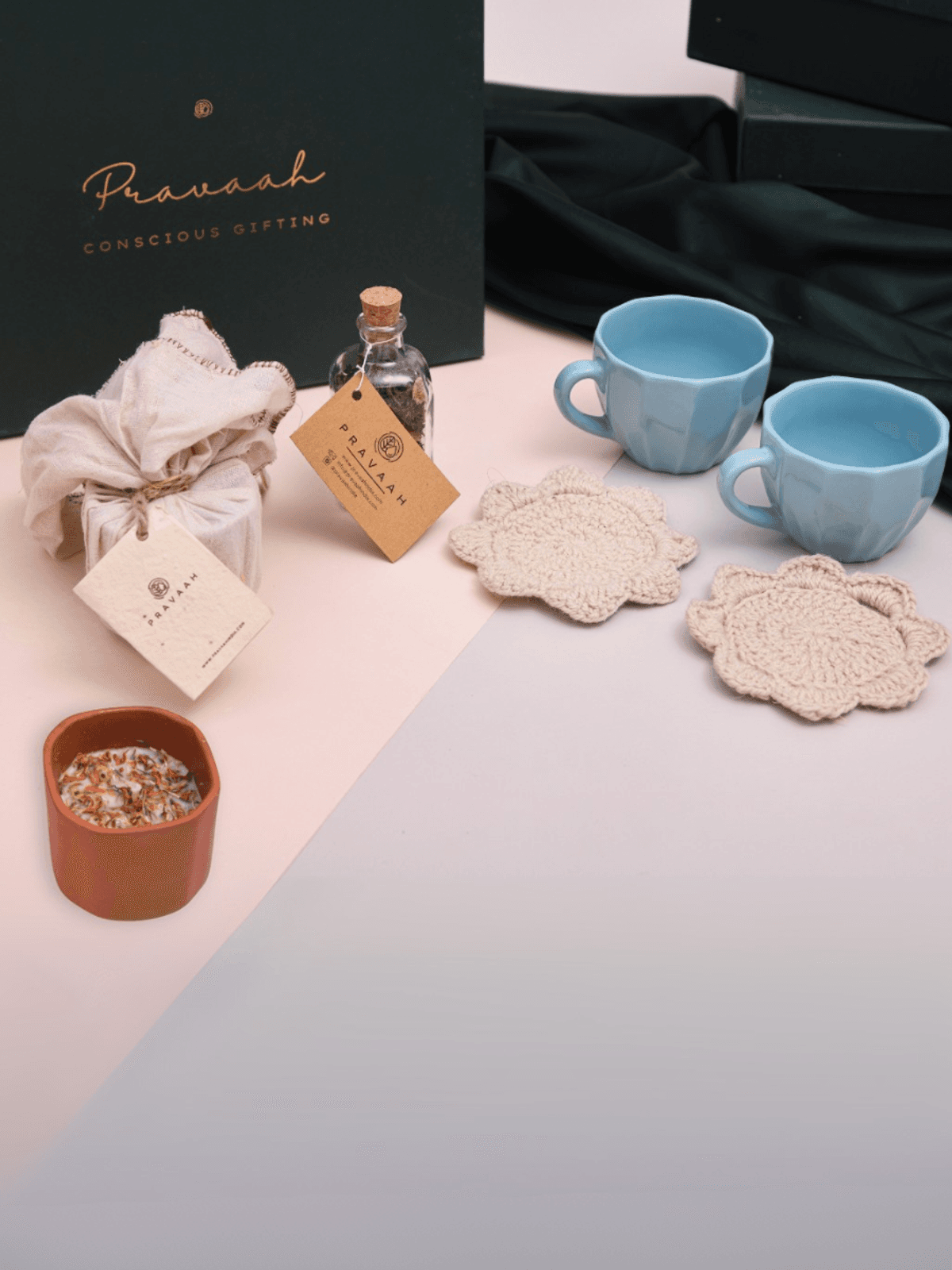 Tea for Two Festive Gift Box | Luxury Handmade Hamper