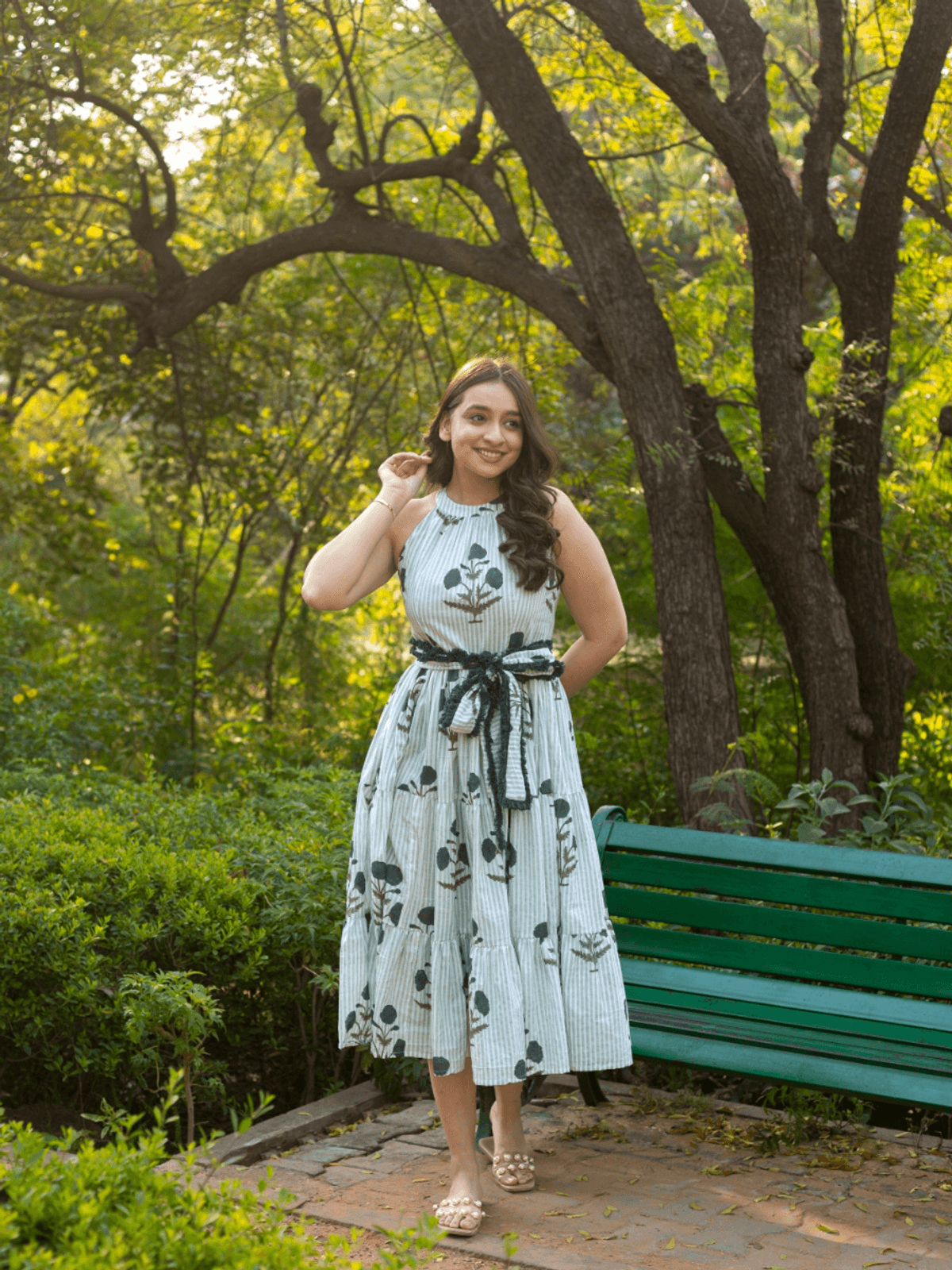 Pistachio Midsummer Day Dress