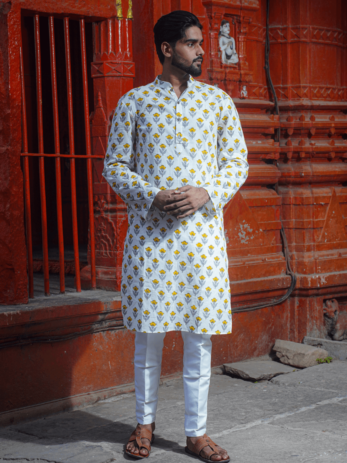 Kashi Block Kurta