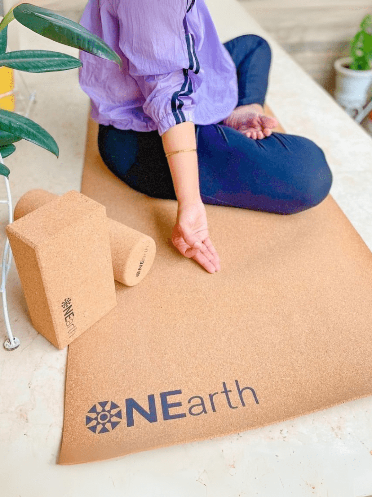 Yoga Fitness Cork Block/Brick
