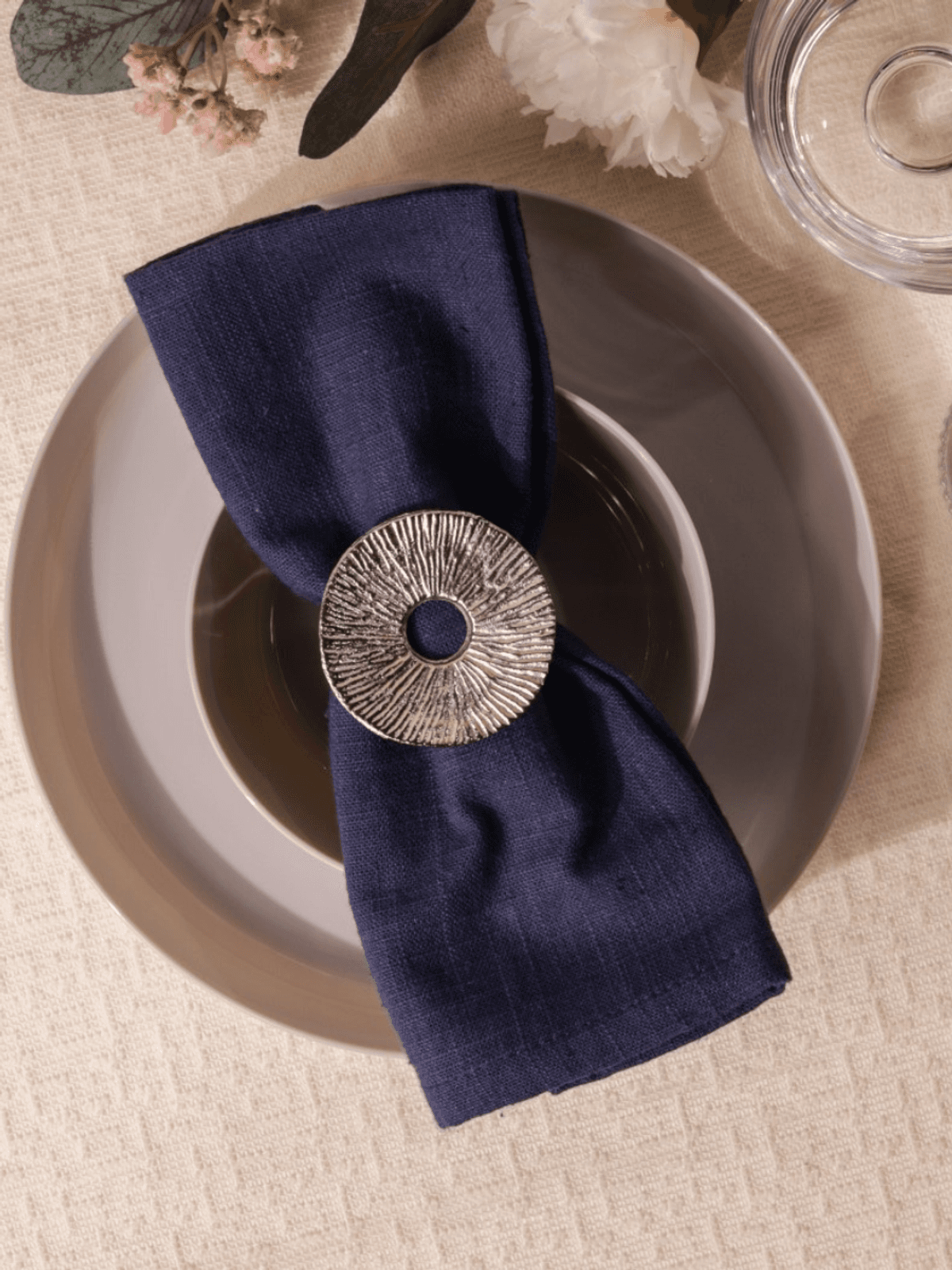 Lotus Leaf Napkin Rings
