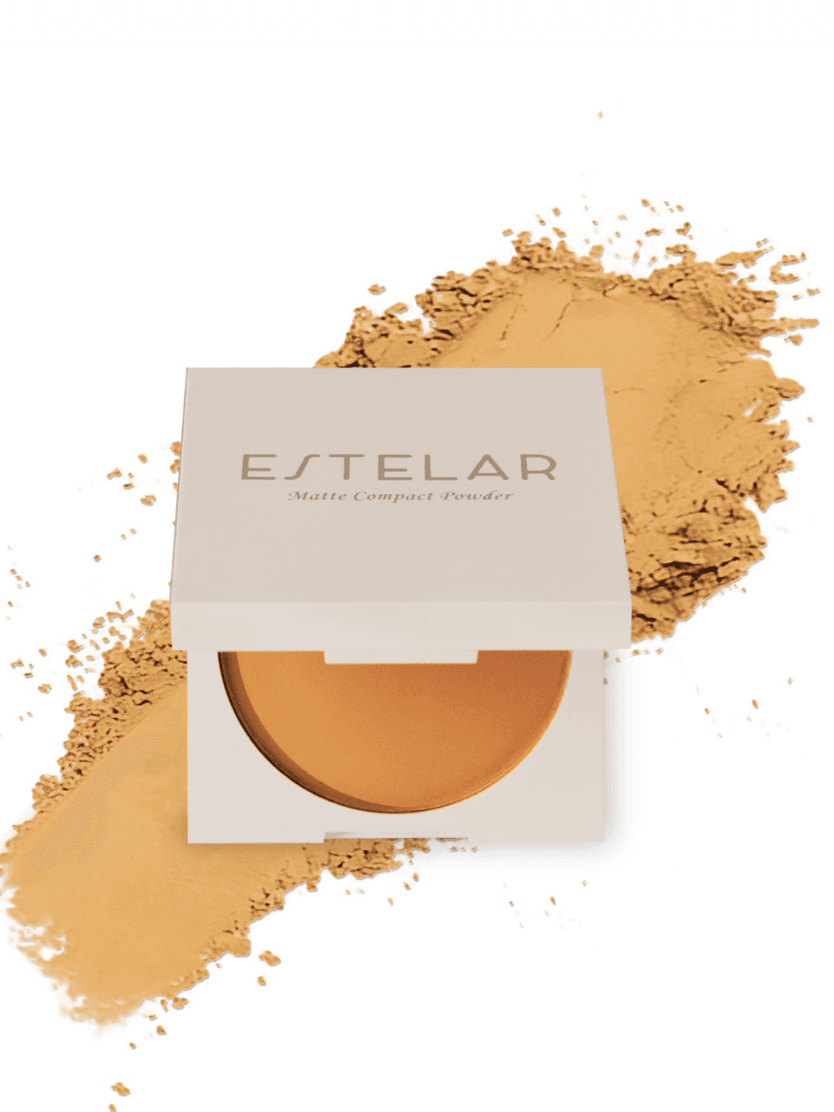 Estelar Matte Compact Powder – SPF 15, Oil Control & Long-Lasting, 8gm
