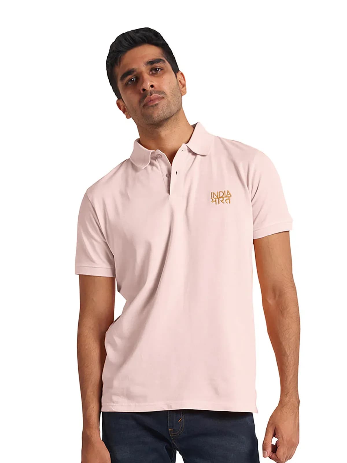 Bharat India Pink Polo