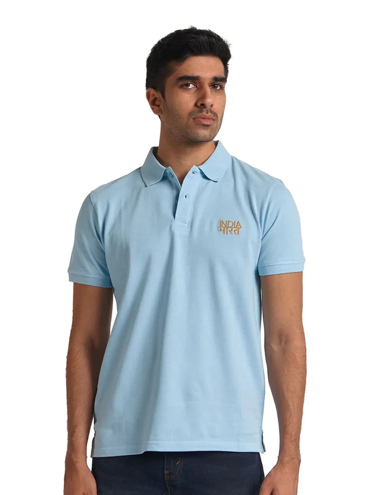 Bharat India Blue Polo