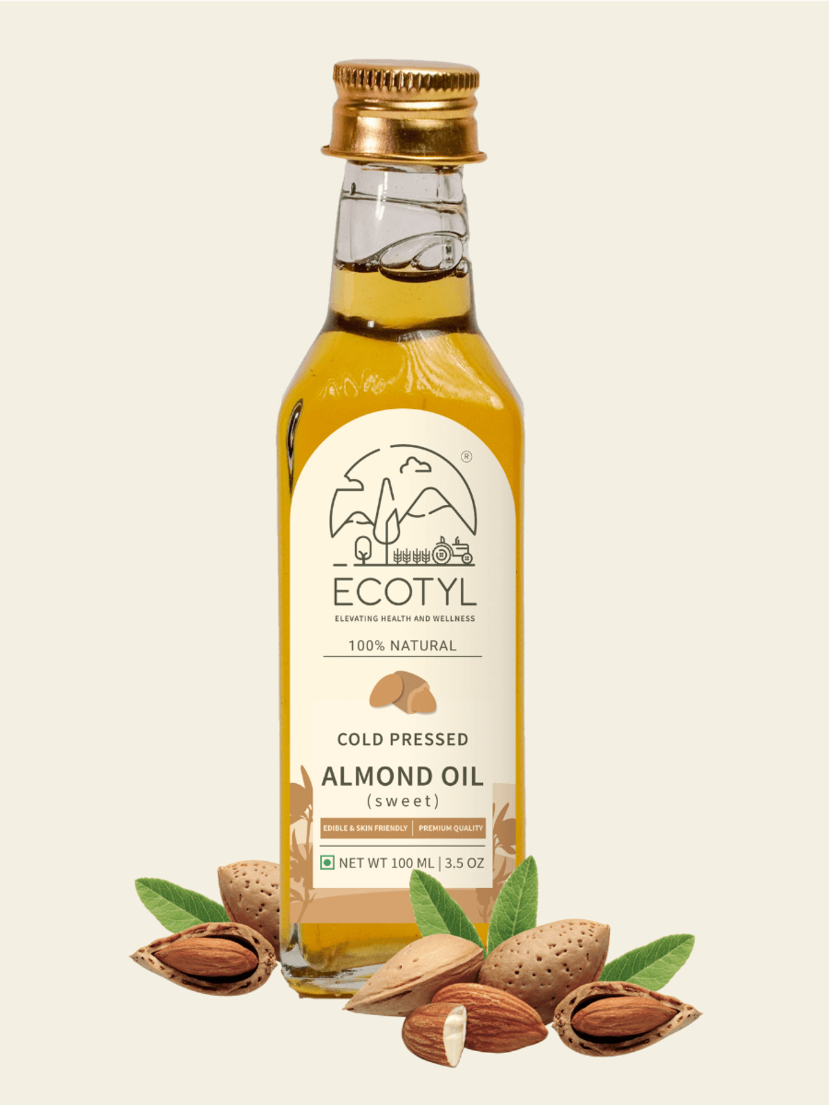 Ecotyl Almond Flour (Blanched) | Gluten Free | Keto Friendly | 200g 