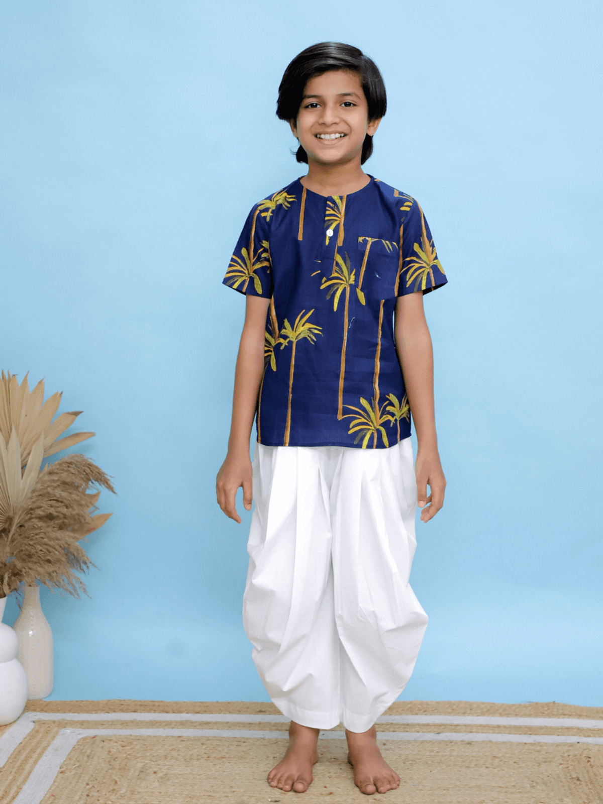 Palm Short Kurta