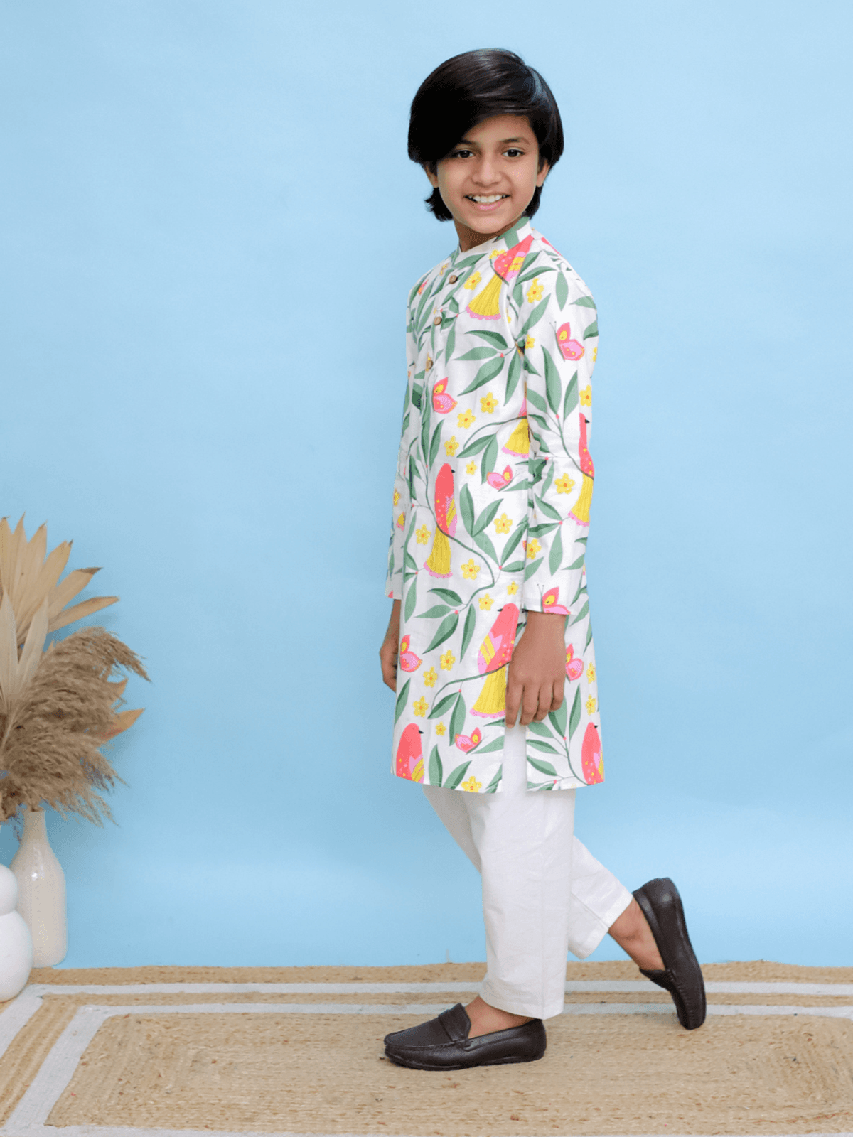 Trail Printed Kurta Set