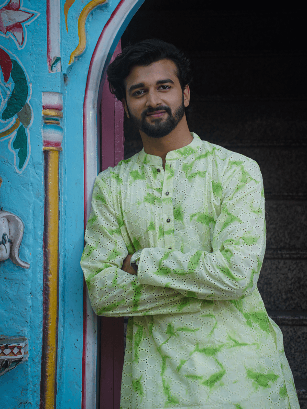 Mint Serenade Kurta