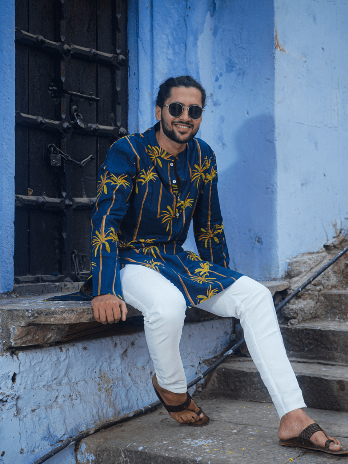 Palm Paradise Kurta