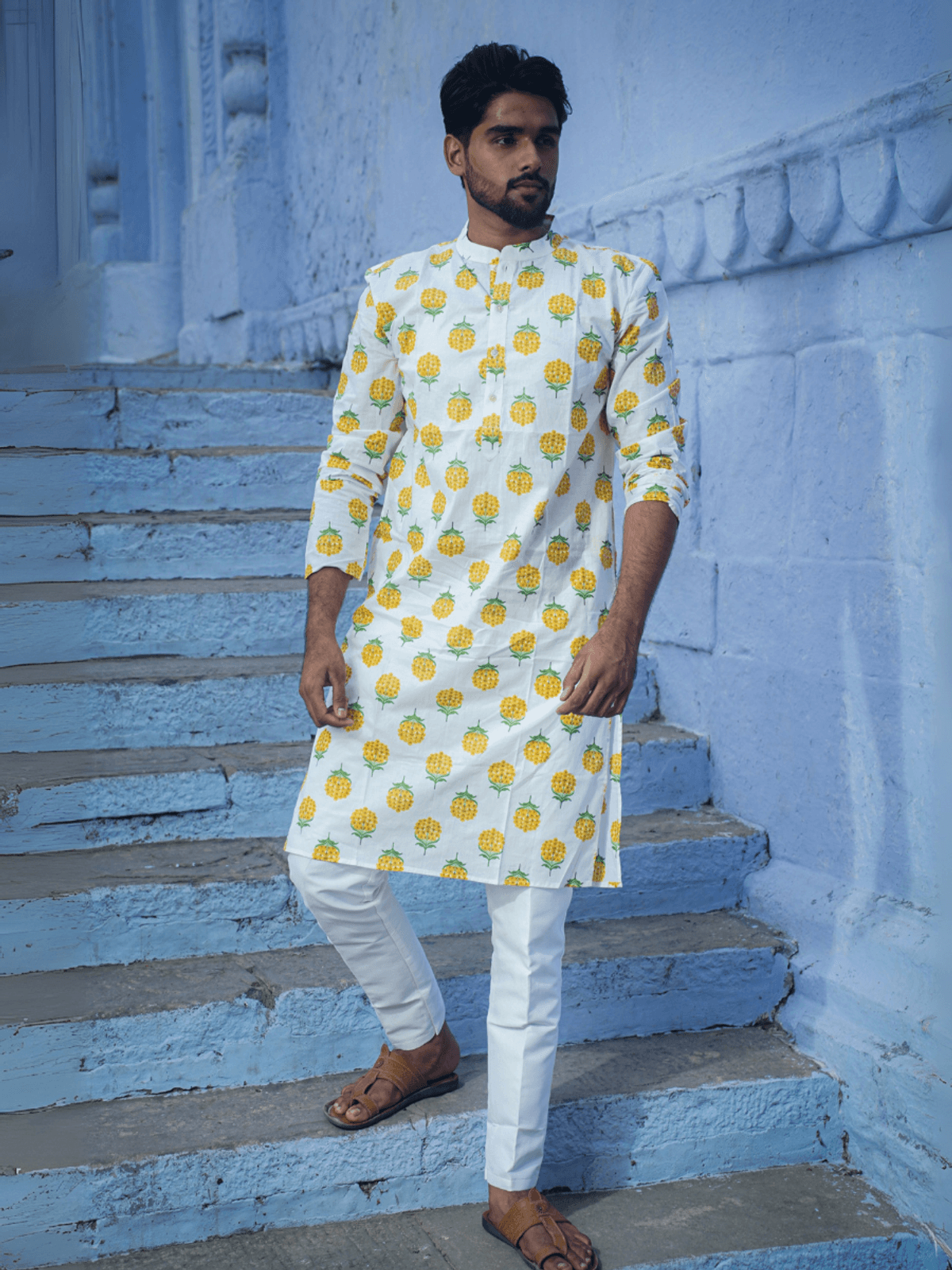 White Bud Kurta