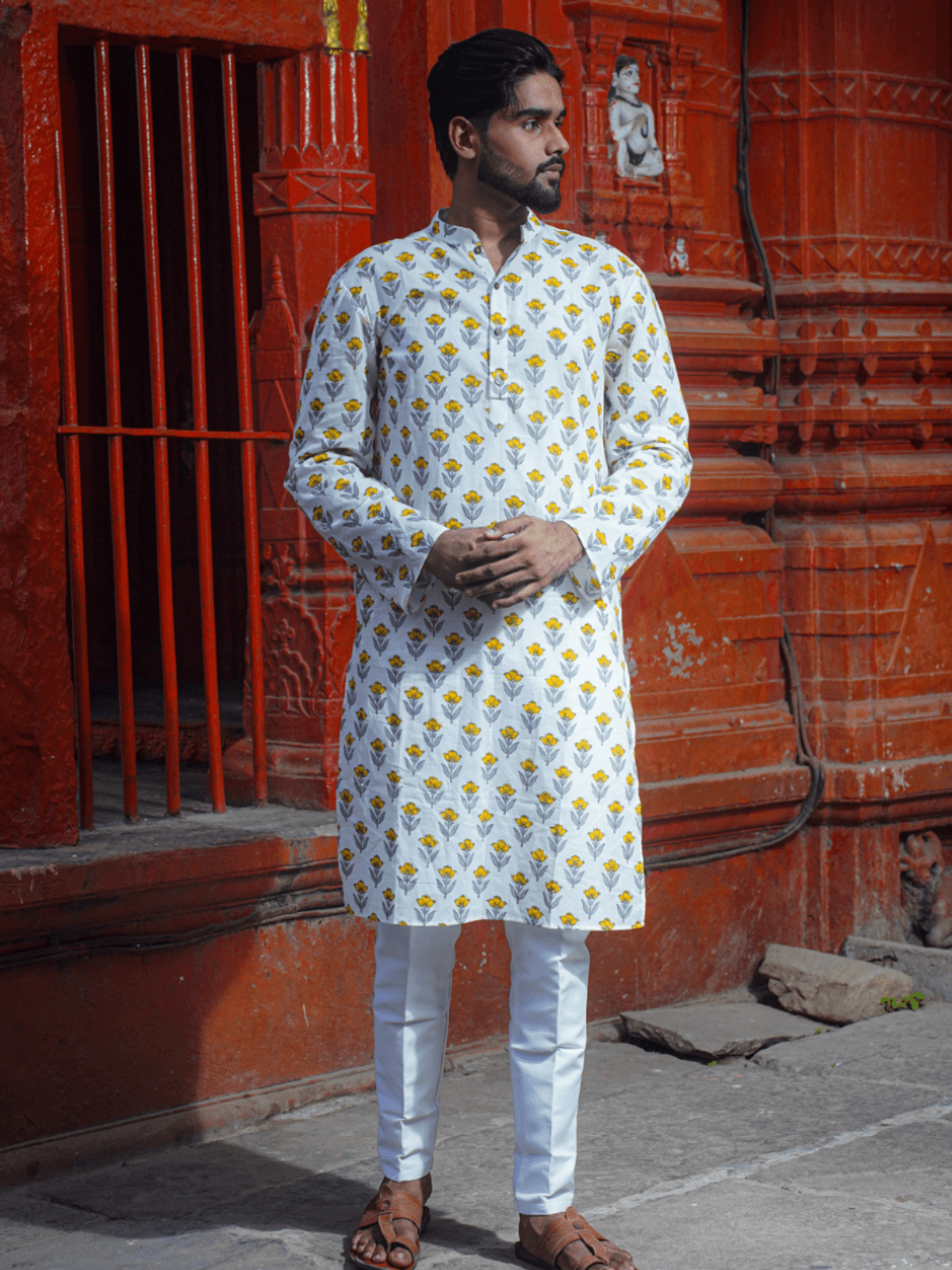 Kashi Block Kurta