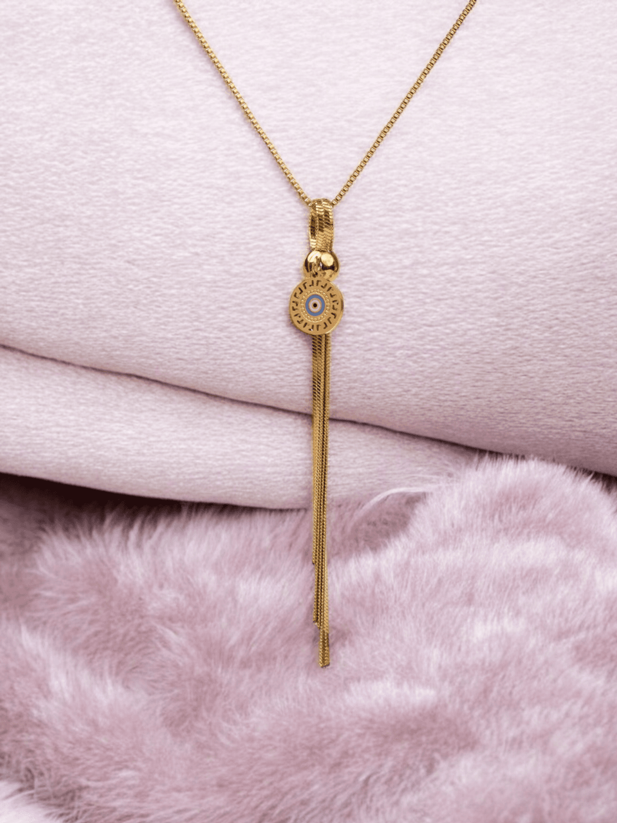 Nazar Tassel of Protection Necklace