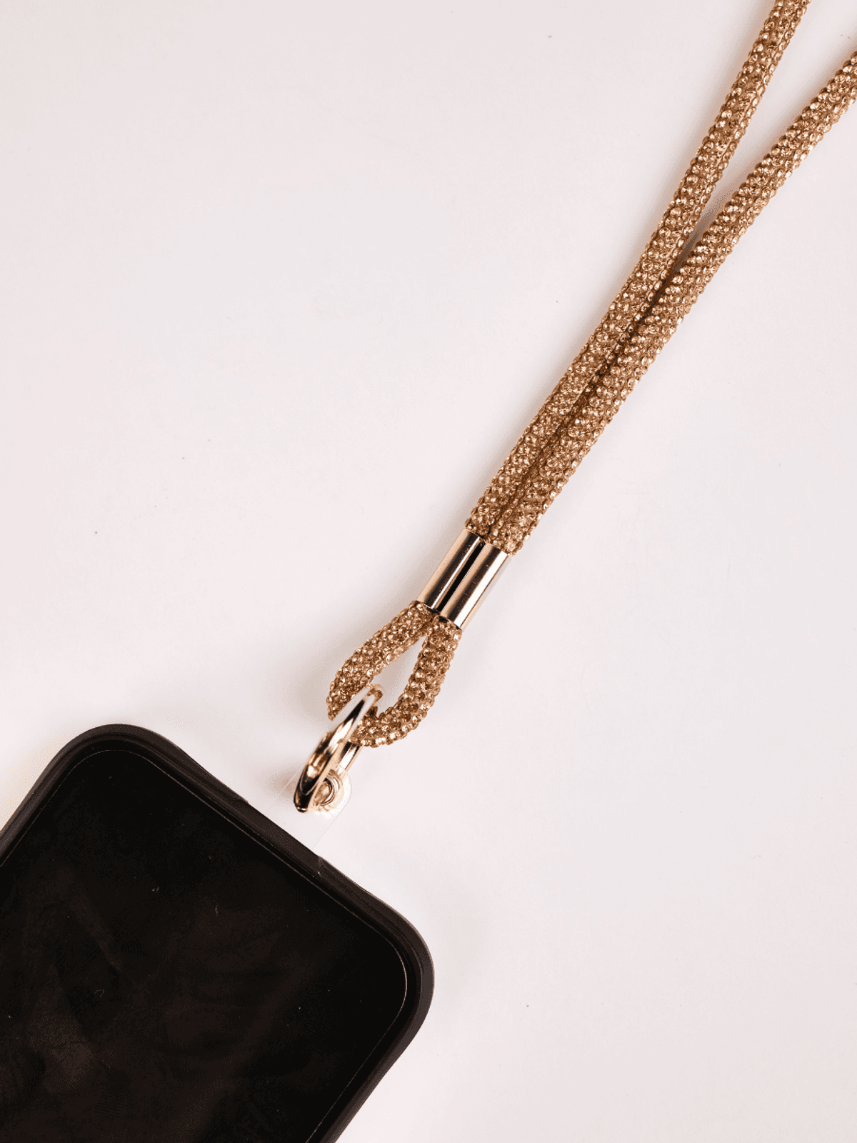 Glitter Lanyards - Gold