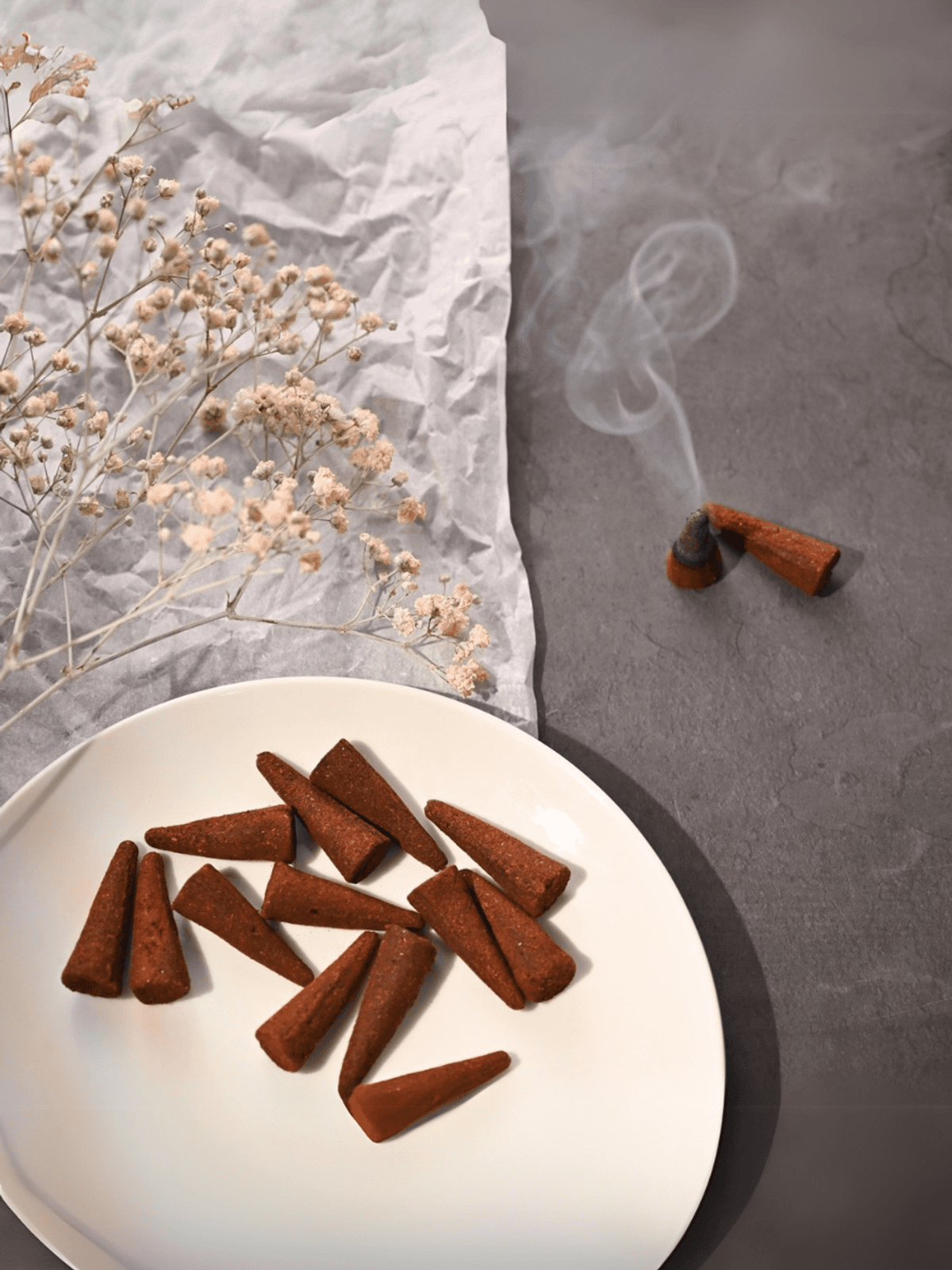 Pink Dhoop - Glass Bottle